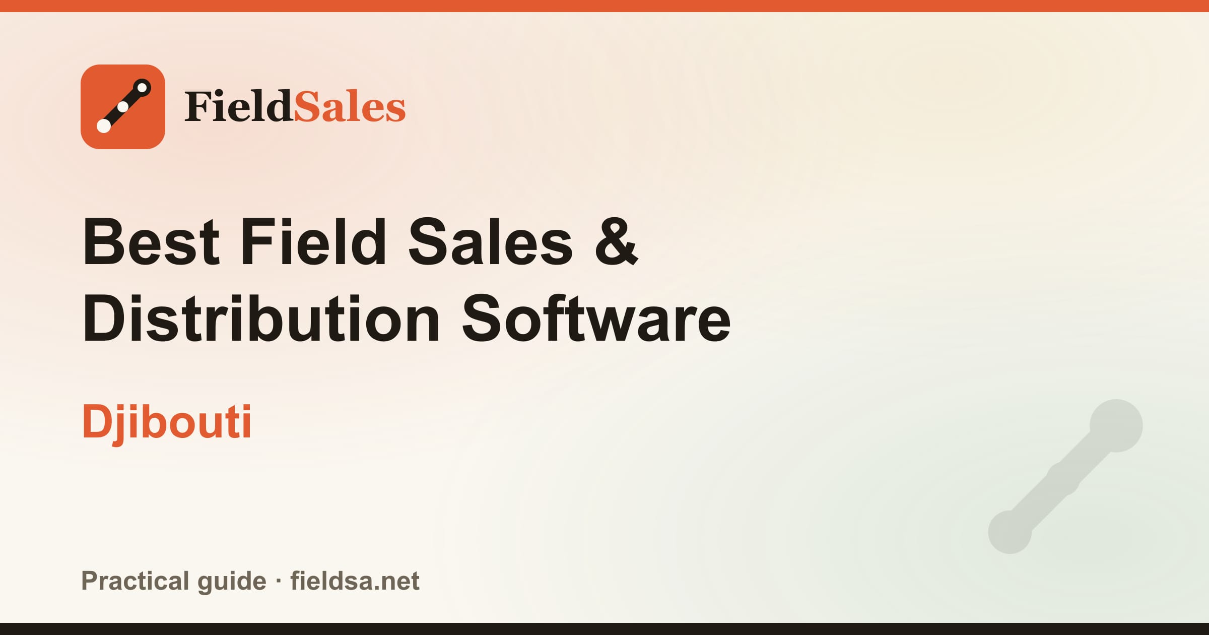 Best Field Sales & Distribution Software in Djibouti
