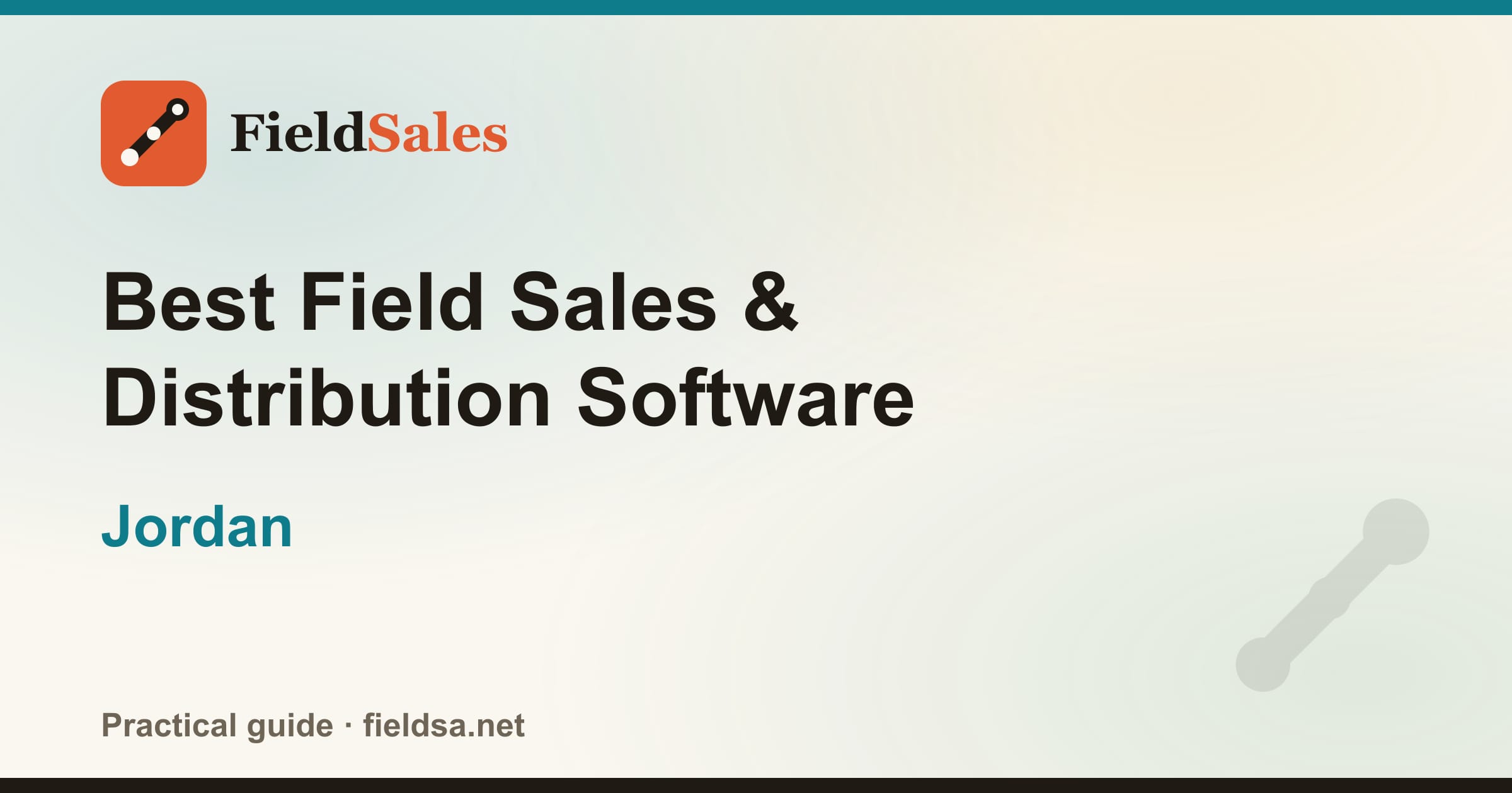 Best Field Sales & Distribution Software in Jordan
