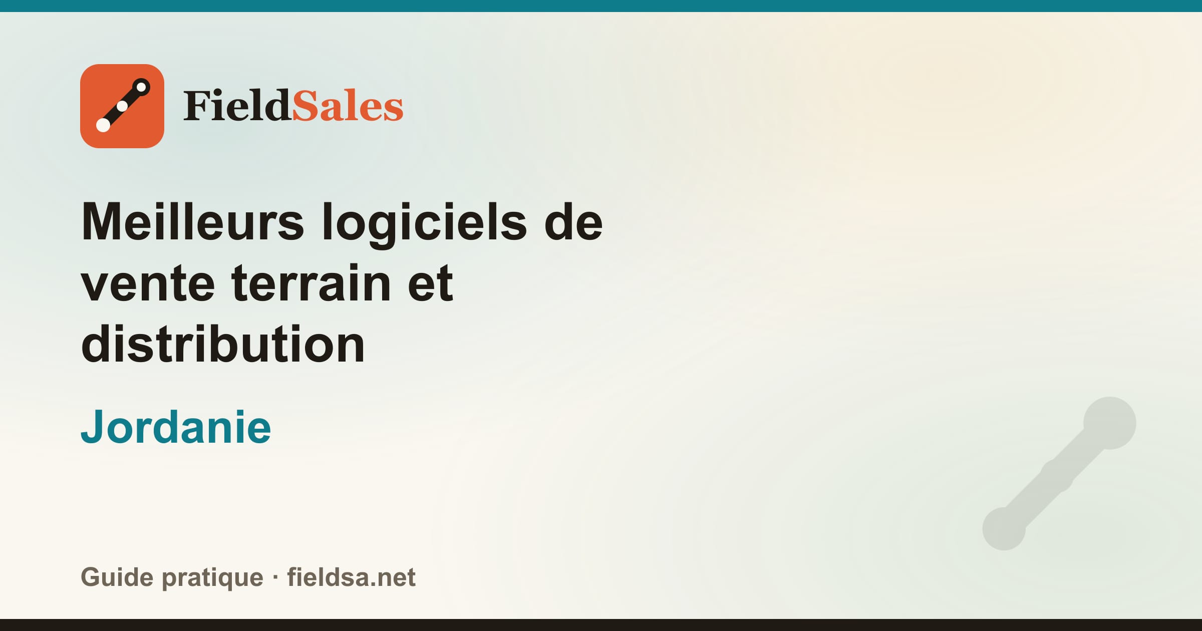 Meilleurs logiciels de vente terrain et distribution en Jordanie