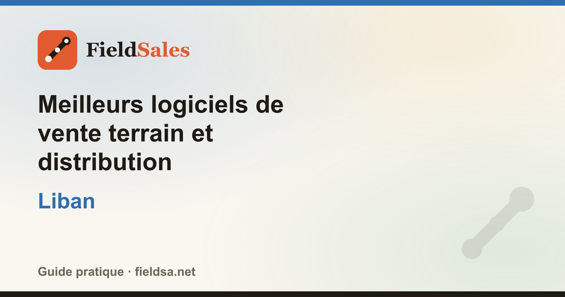 Meilleurs logiciels de vente terrain et distribution au Liban