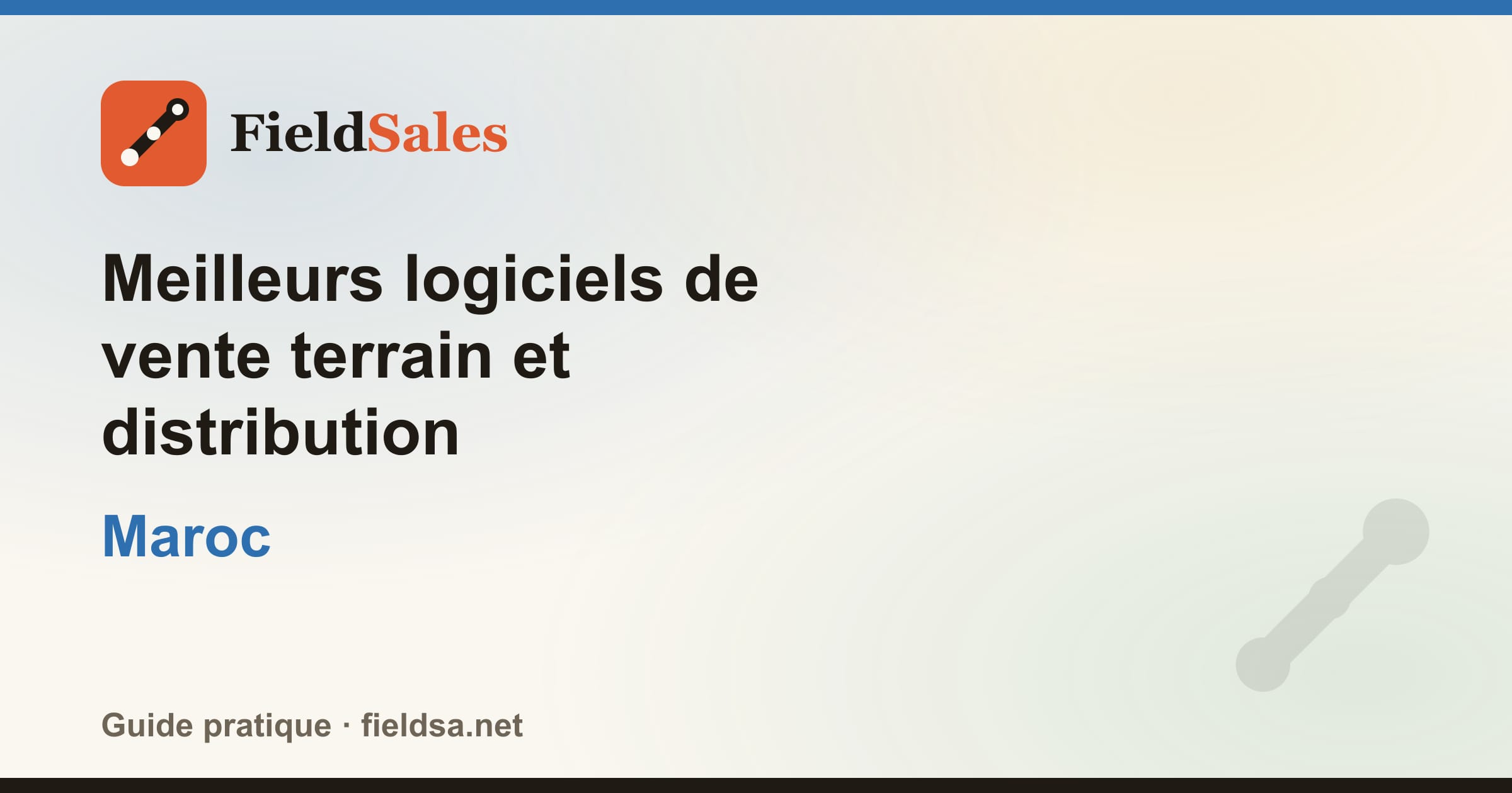 Meilleurs logiciels de vente terrain et distribution au Maroc