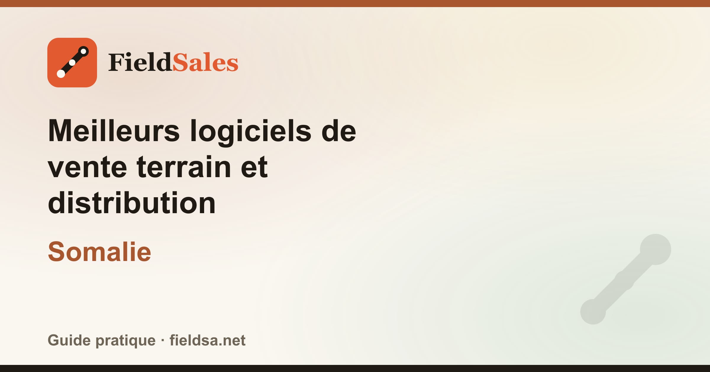 Meilleurs logiciels de vente terrain et distribution en Somalie