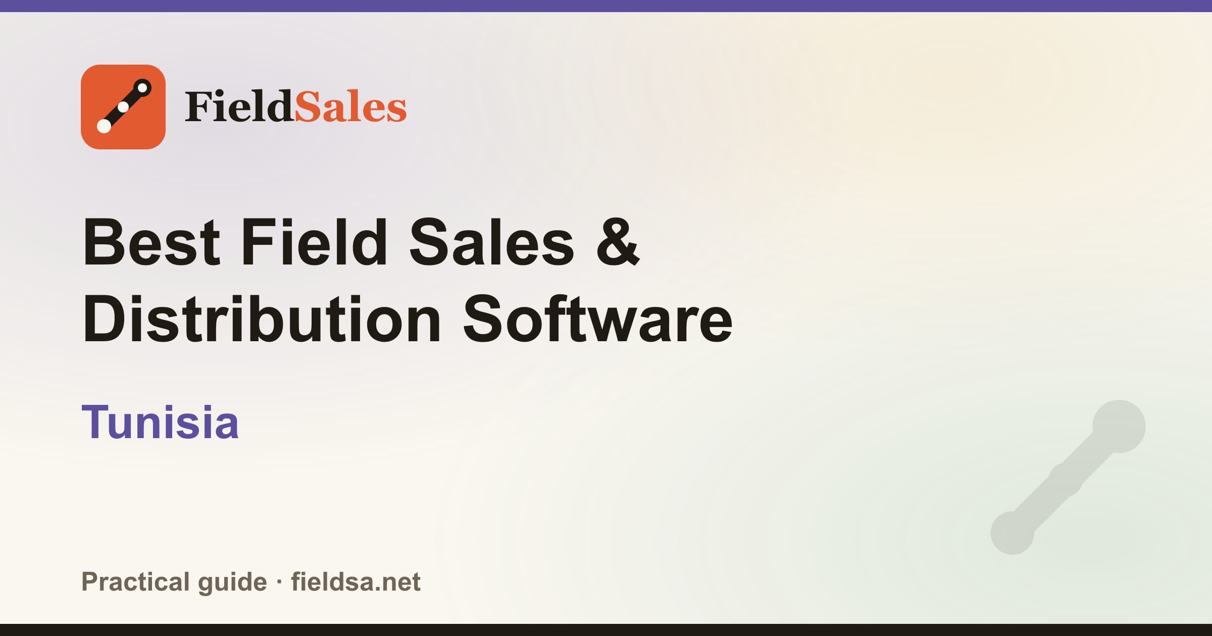Best Field Sales & Distribution Software in Tunisia