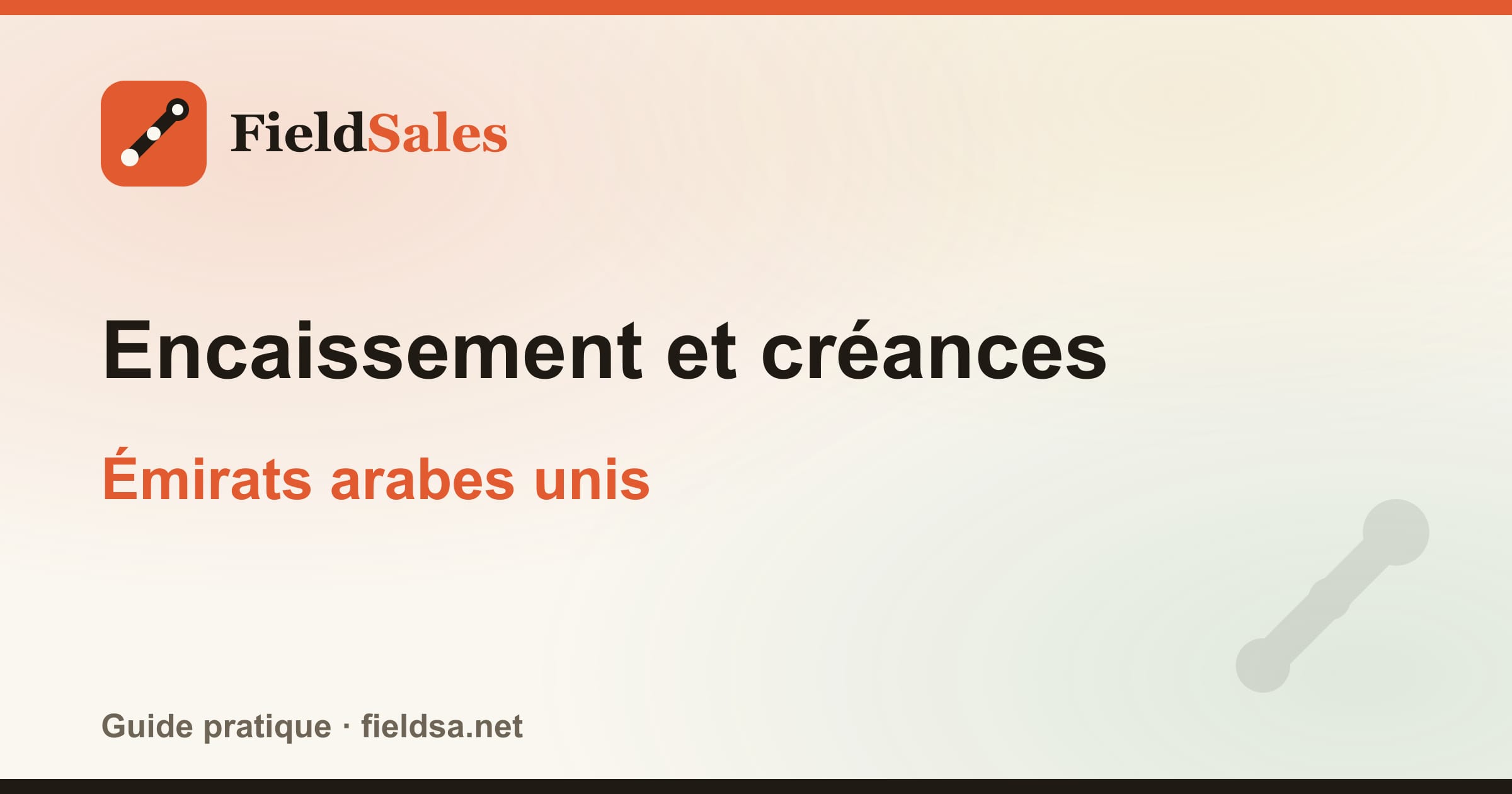 Encaissement et créances aux Émirats arabes unis