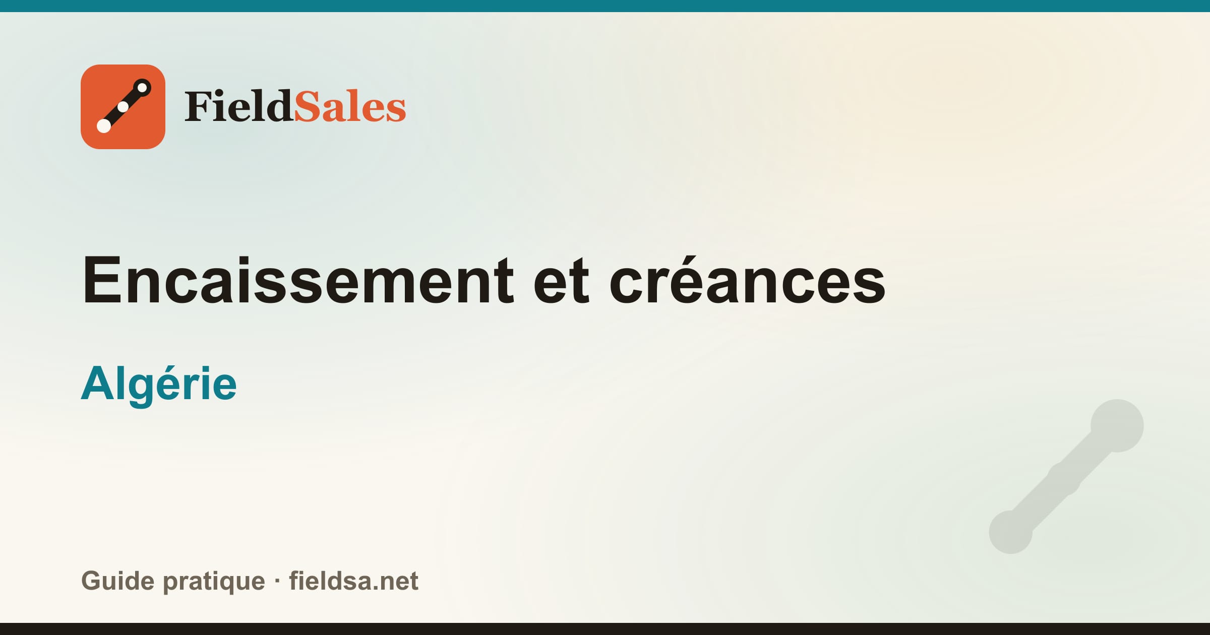 Encaissement et créances en Algérie