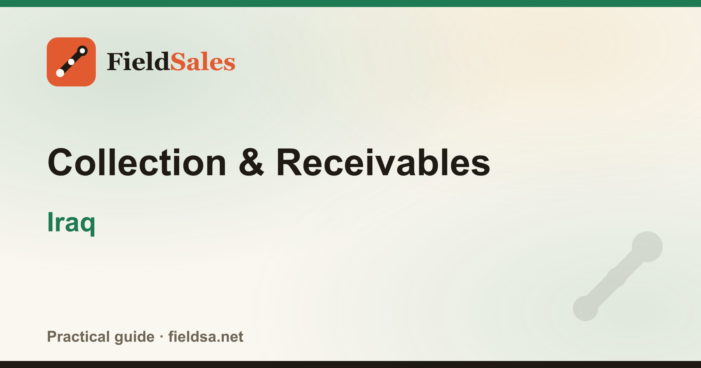 Collection & Receivables in Iraq