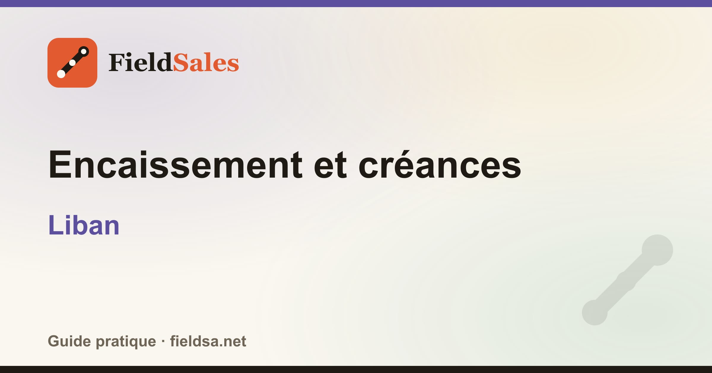 Encaissement et créances au Liban