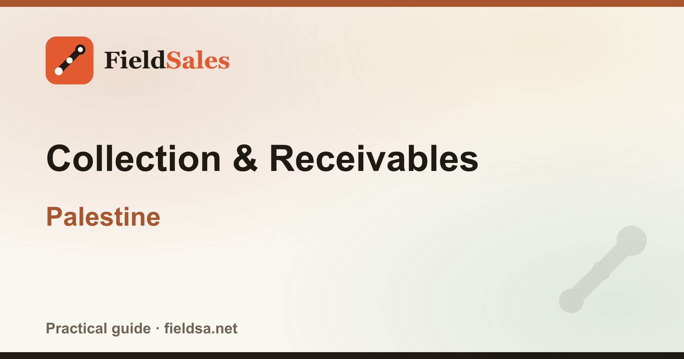 Collection & Receivables in Palestine