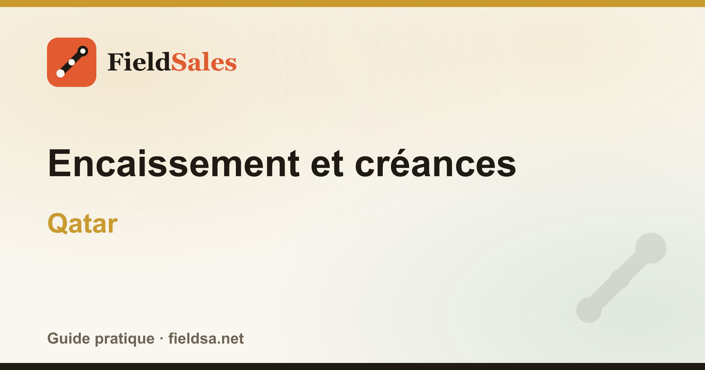 Encaissement et créances au Qatar