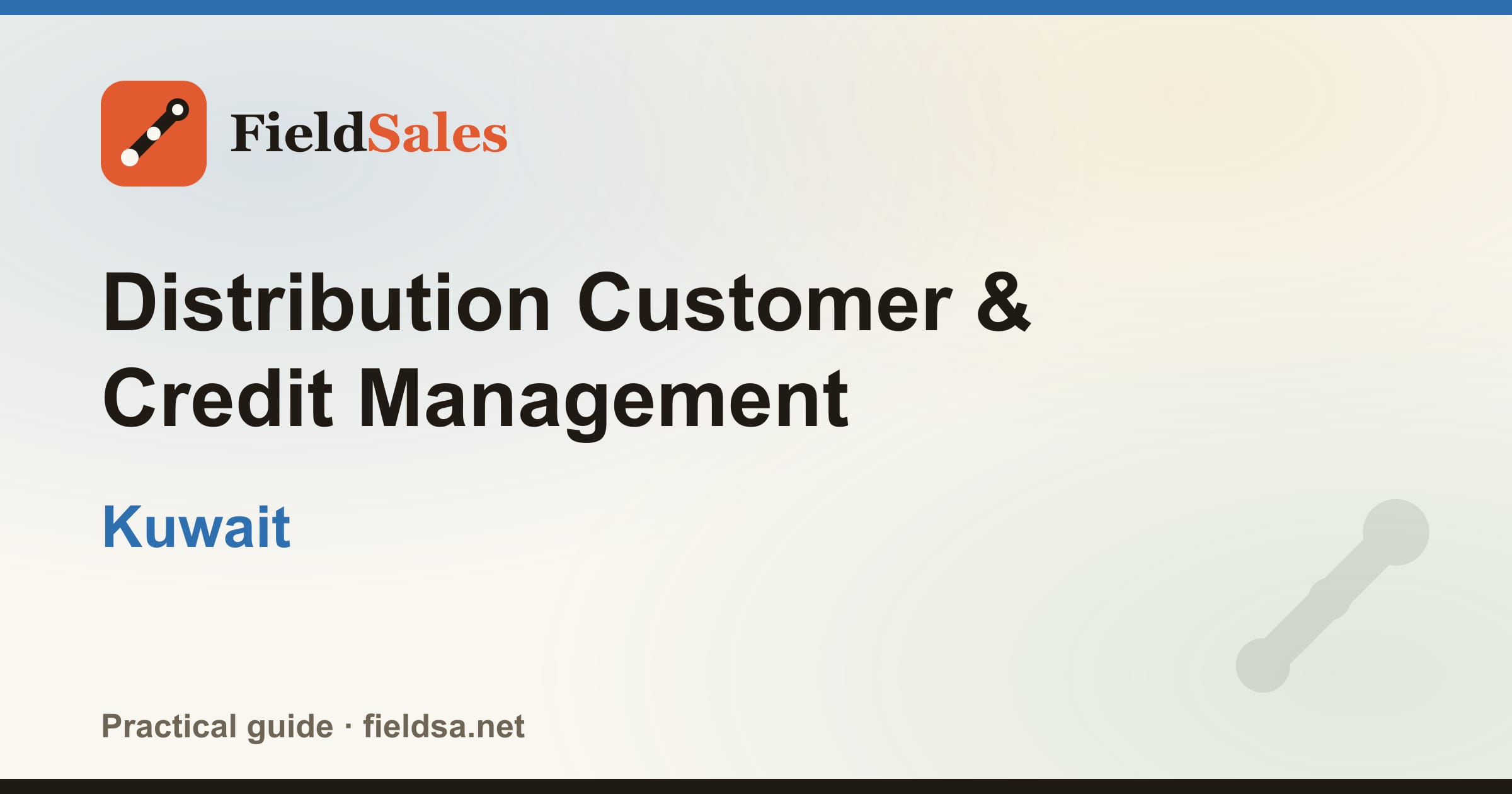 Distribution Customer & Credit Management in Kuwait
