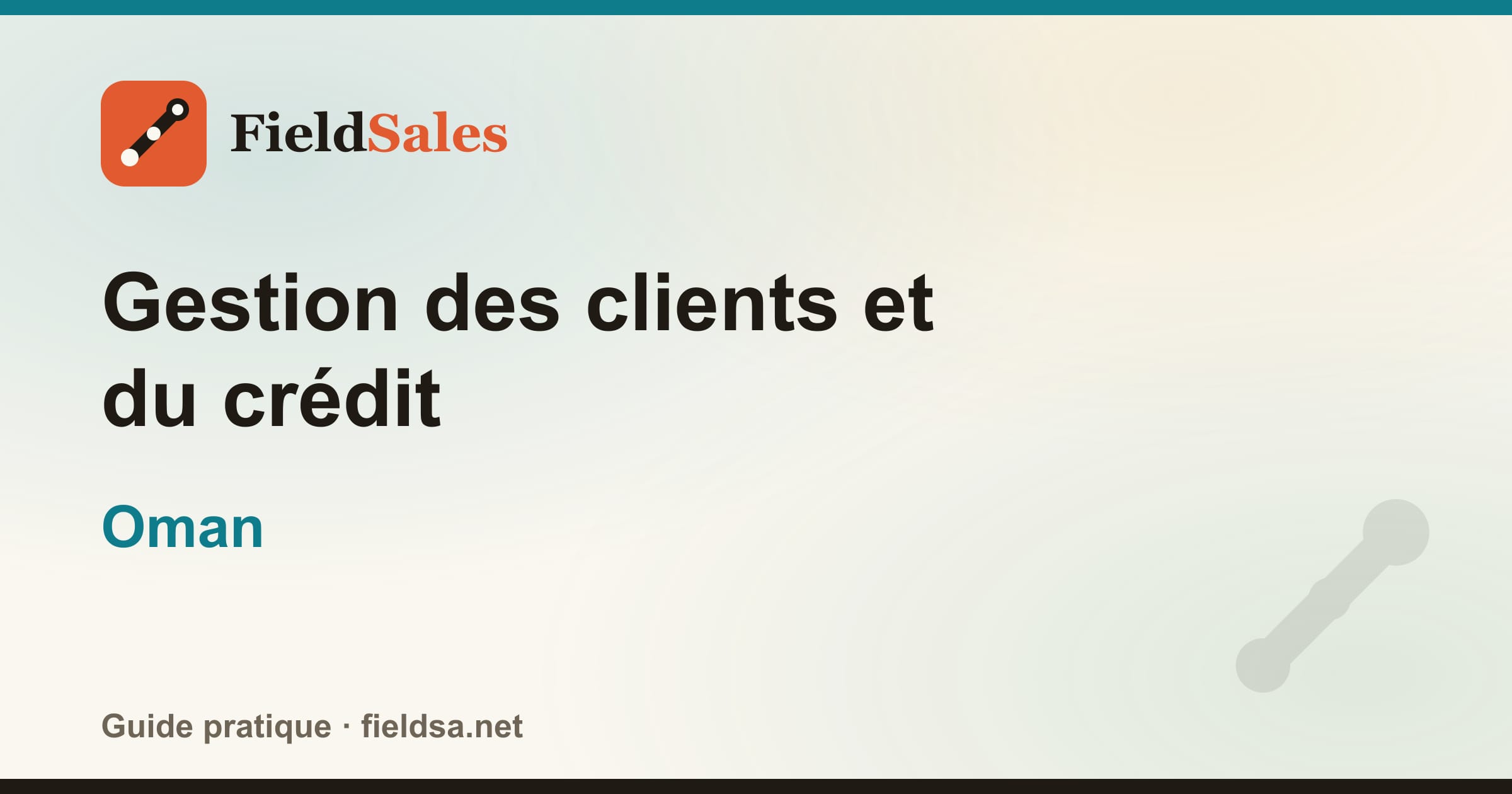 Gestion des clients et du crédit à Oman
