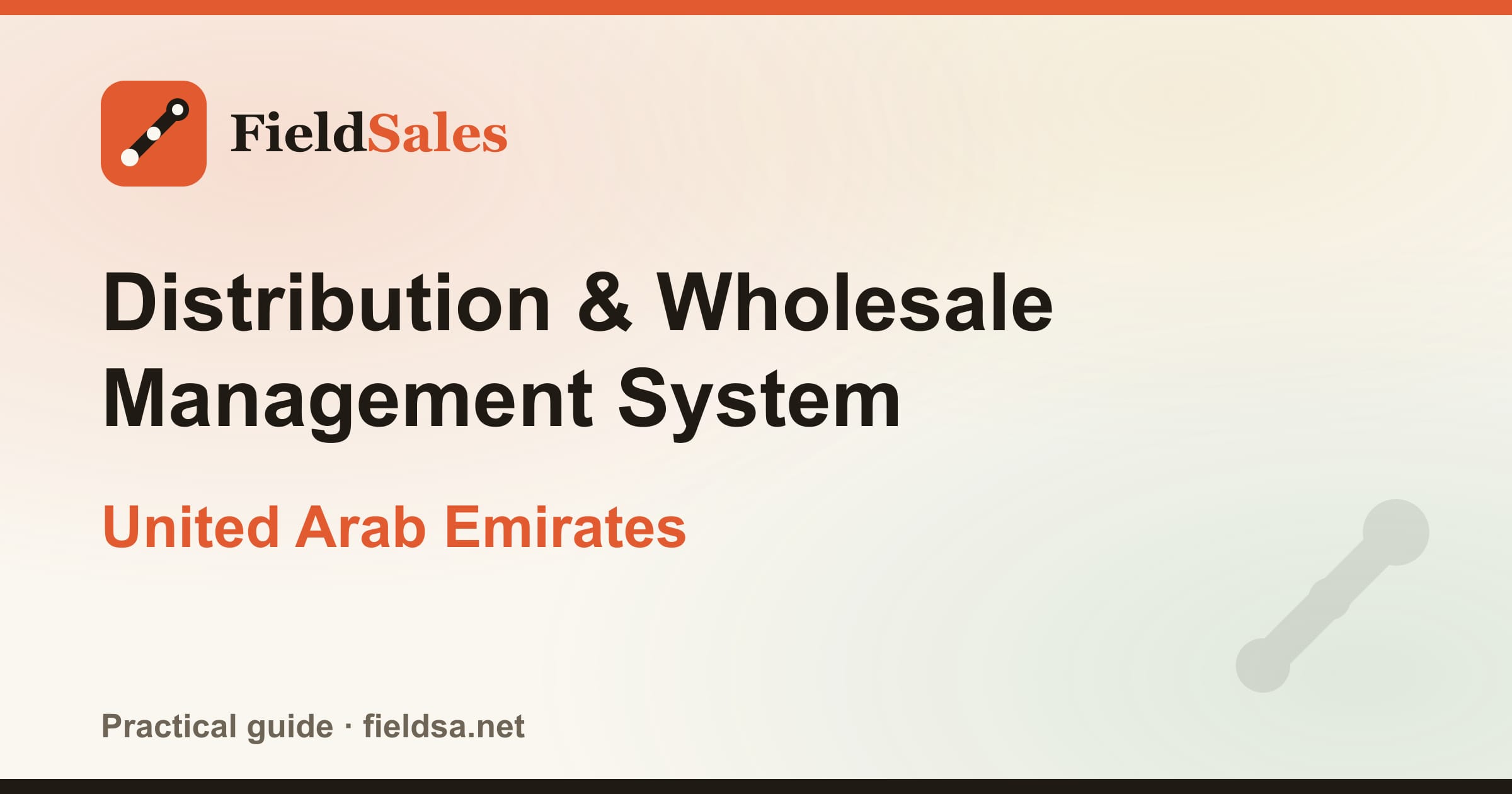 Distributor Management System (DMS) Software in the UAE