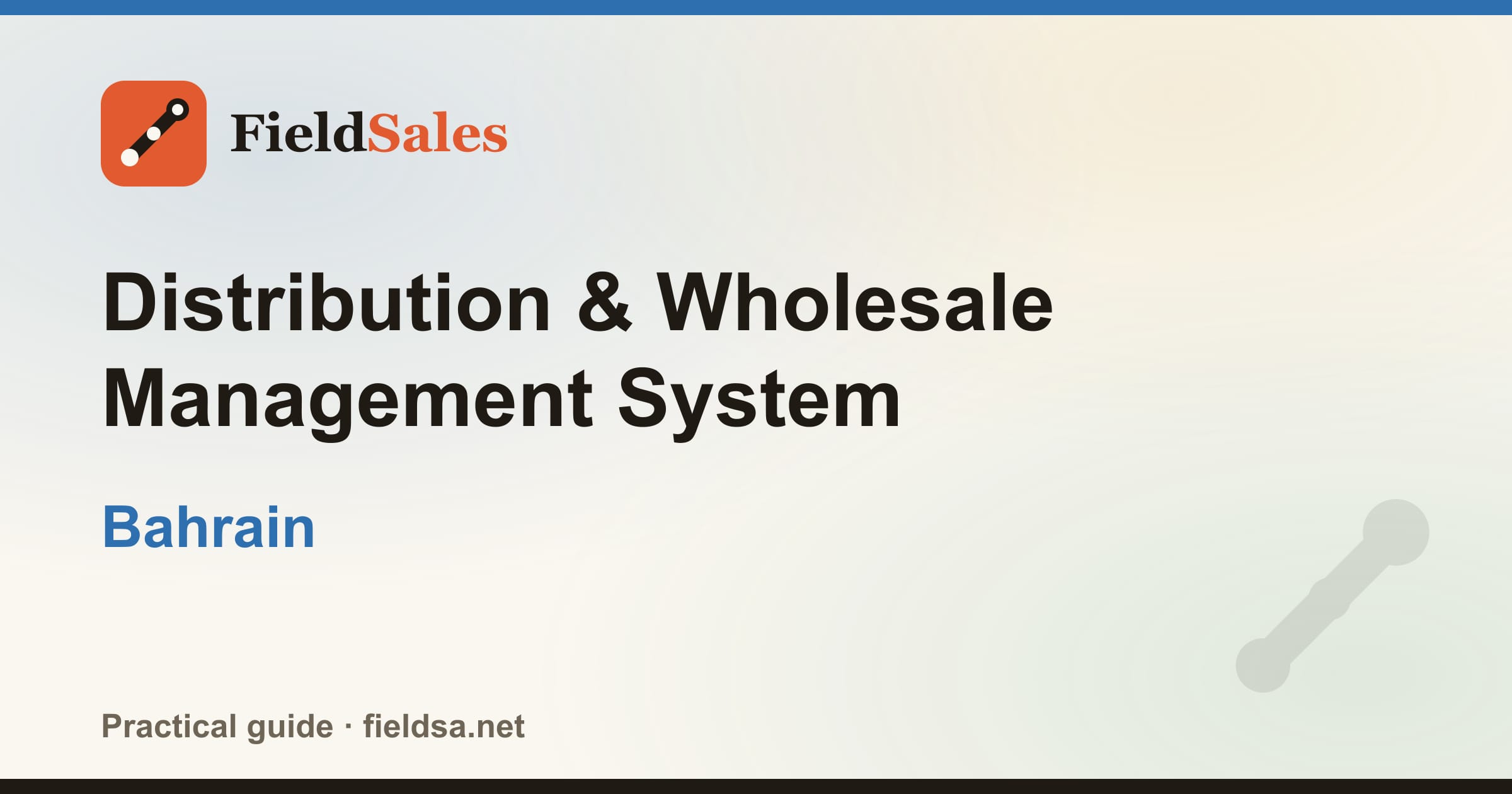 Distributor Management System (DMS) Software in Bahrain