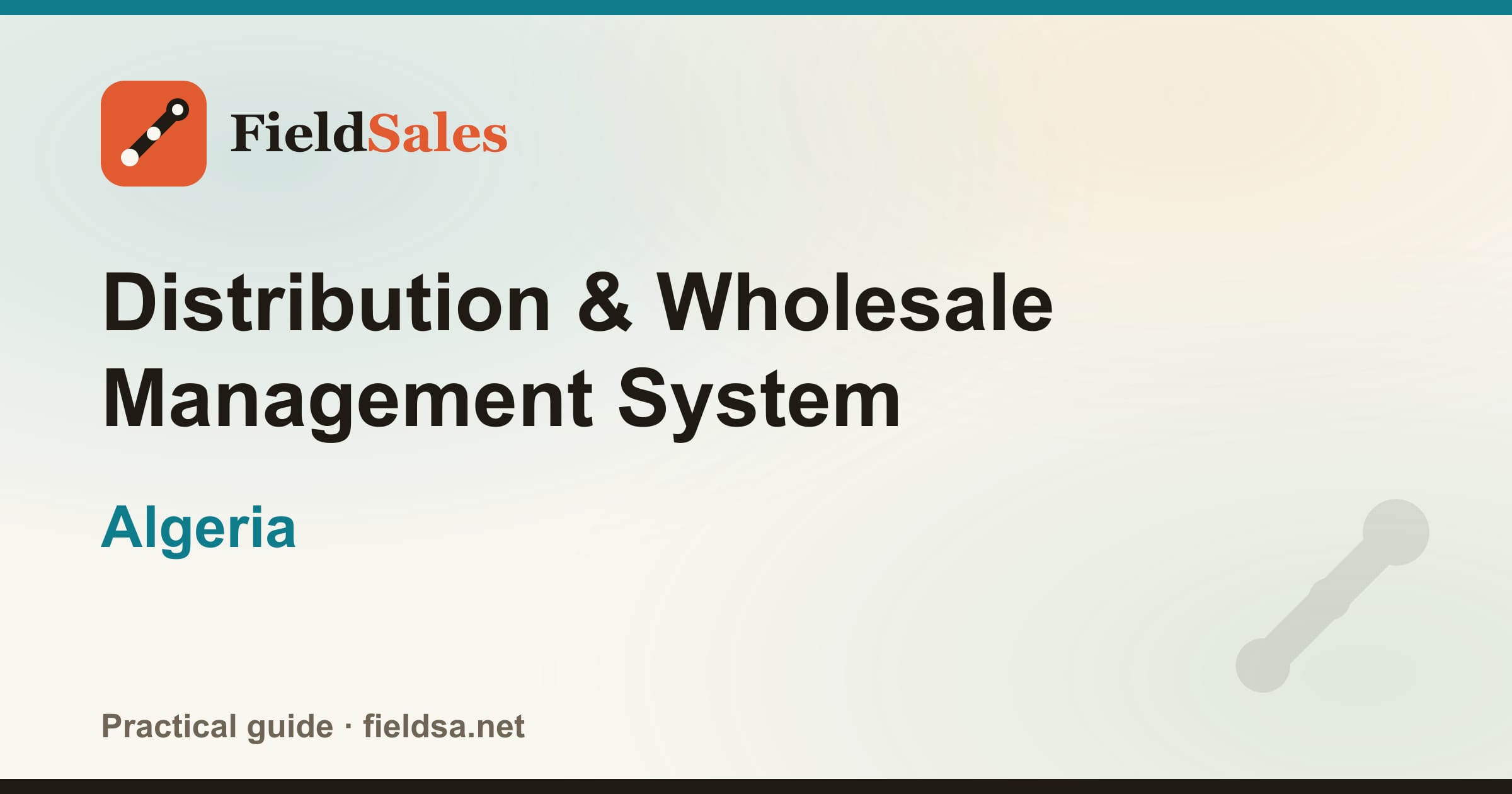 Distributor Management System (DMS) Software in Algeria