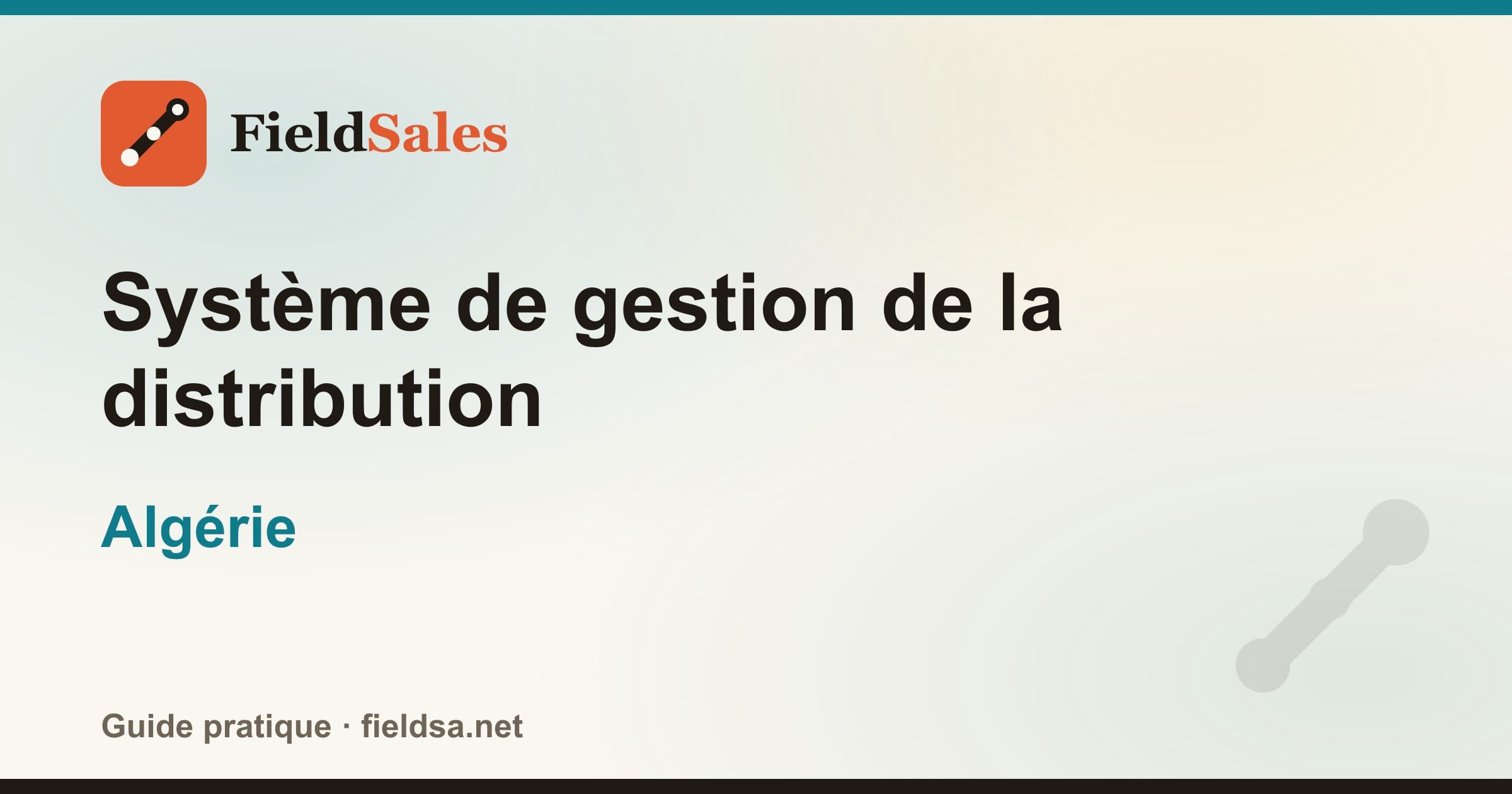 Logiciel de gestion de la distribution et des distributeurs (DMS) en Algérie