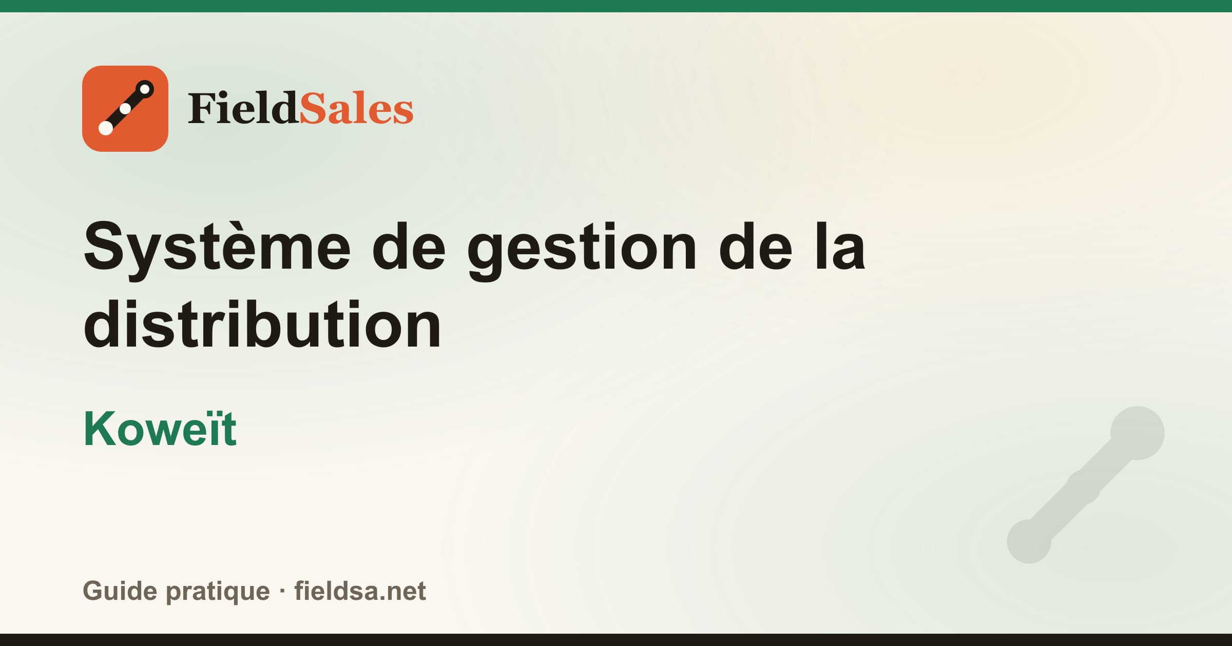 Logiciel de gestion de la distribution et des distributeurs (DMS) au Koweït