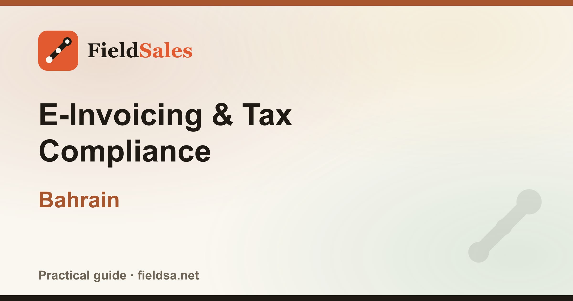 E-Invoicing & Tax Compliance in Bahrain
