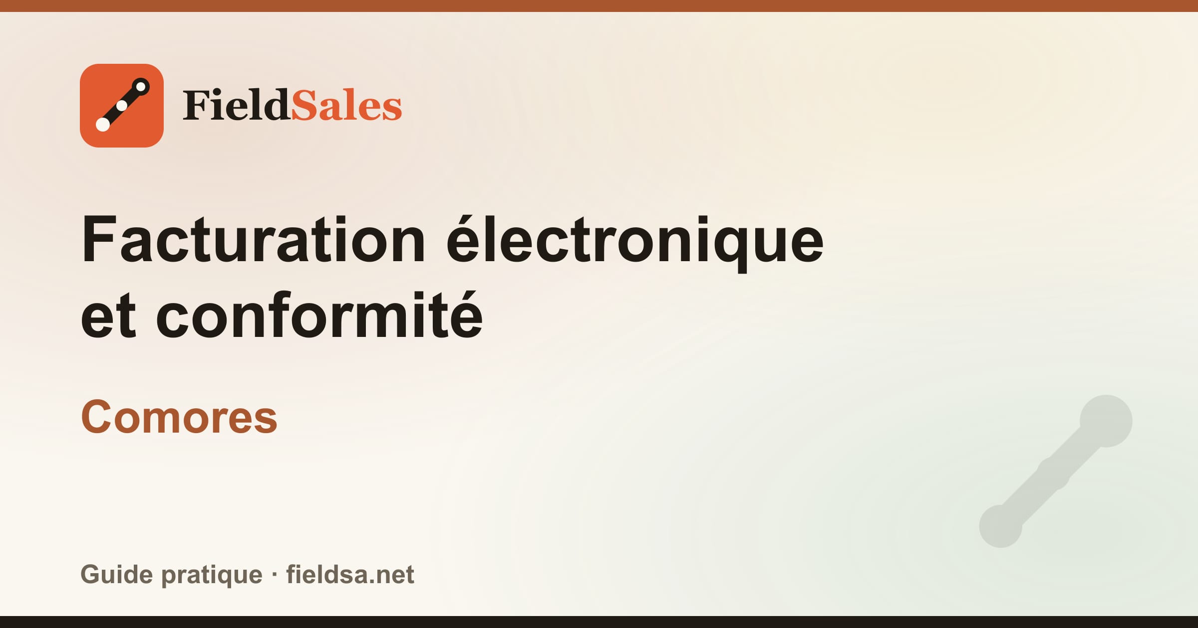 Facturation électronique et conformité aux Comores