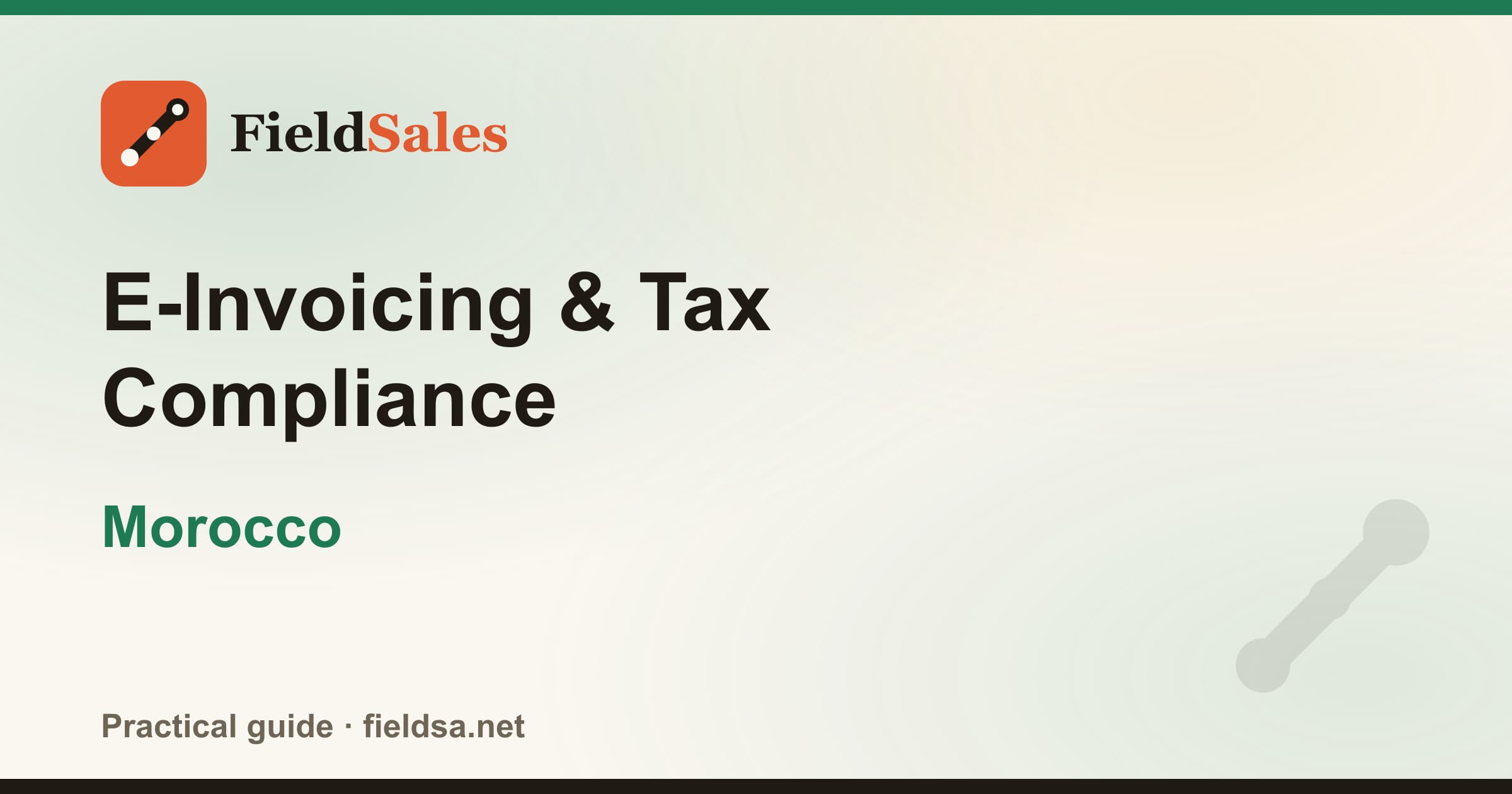 E-Invoicing & Tax Compliance in Morocco