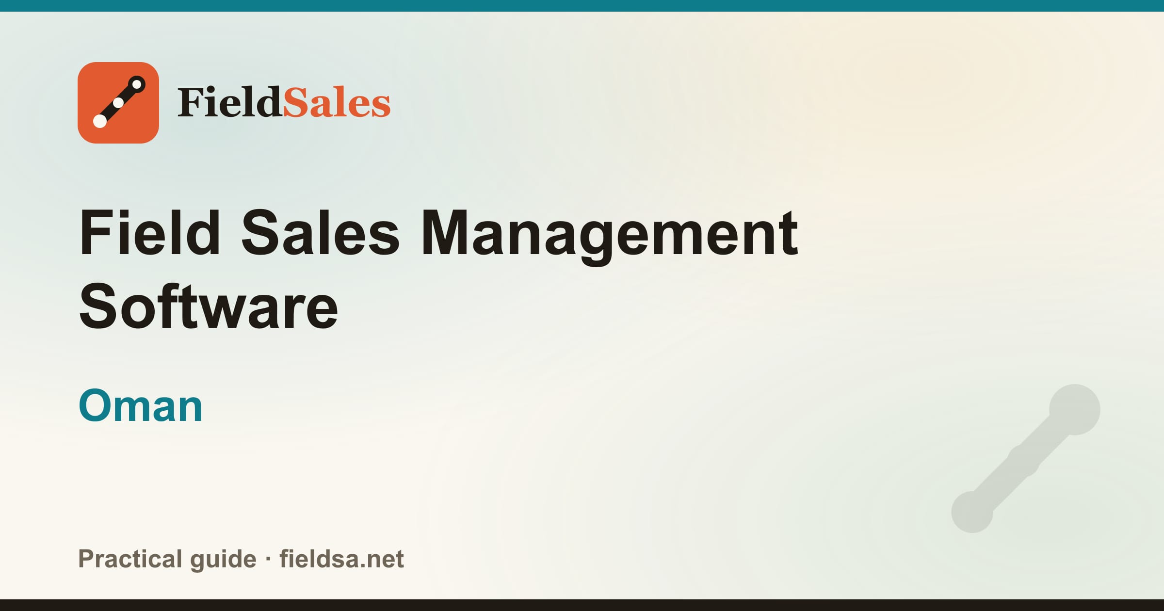 Field Sales Management Software in Oman