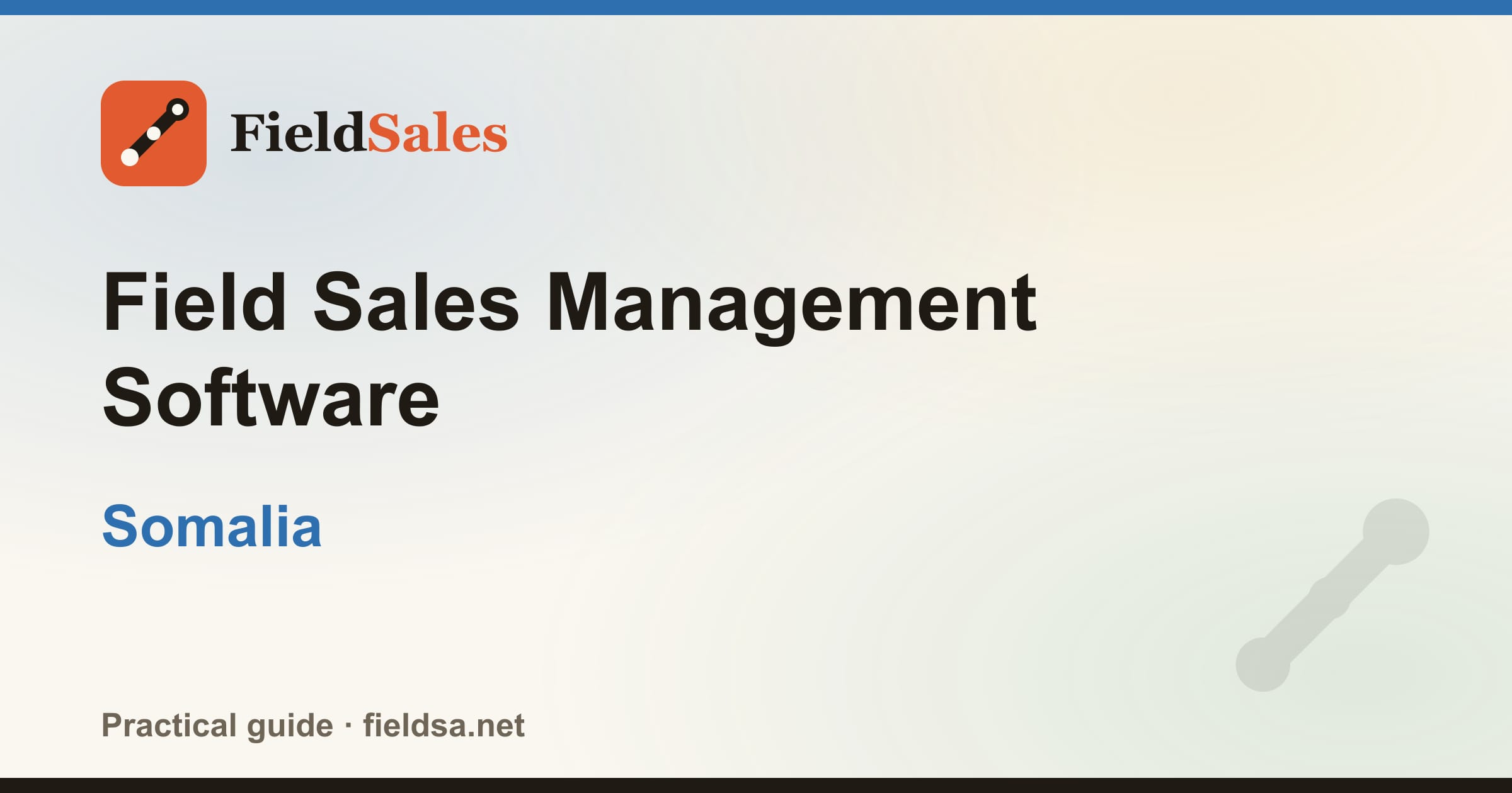 Field Sales Management Software in Somalia