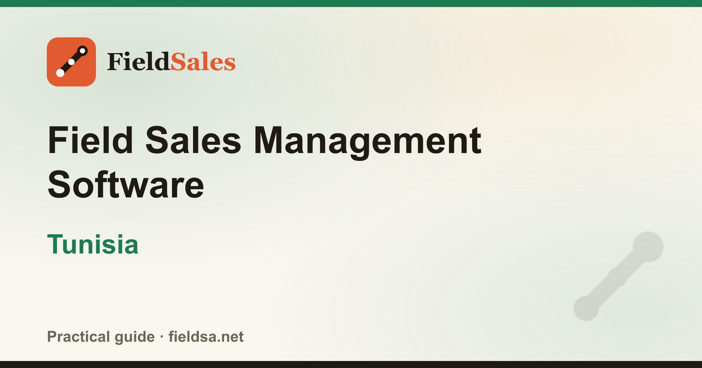 Field Sales Management Software in Tunisia