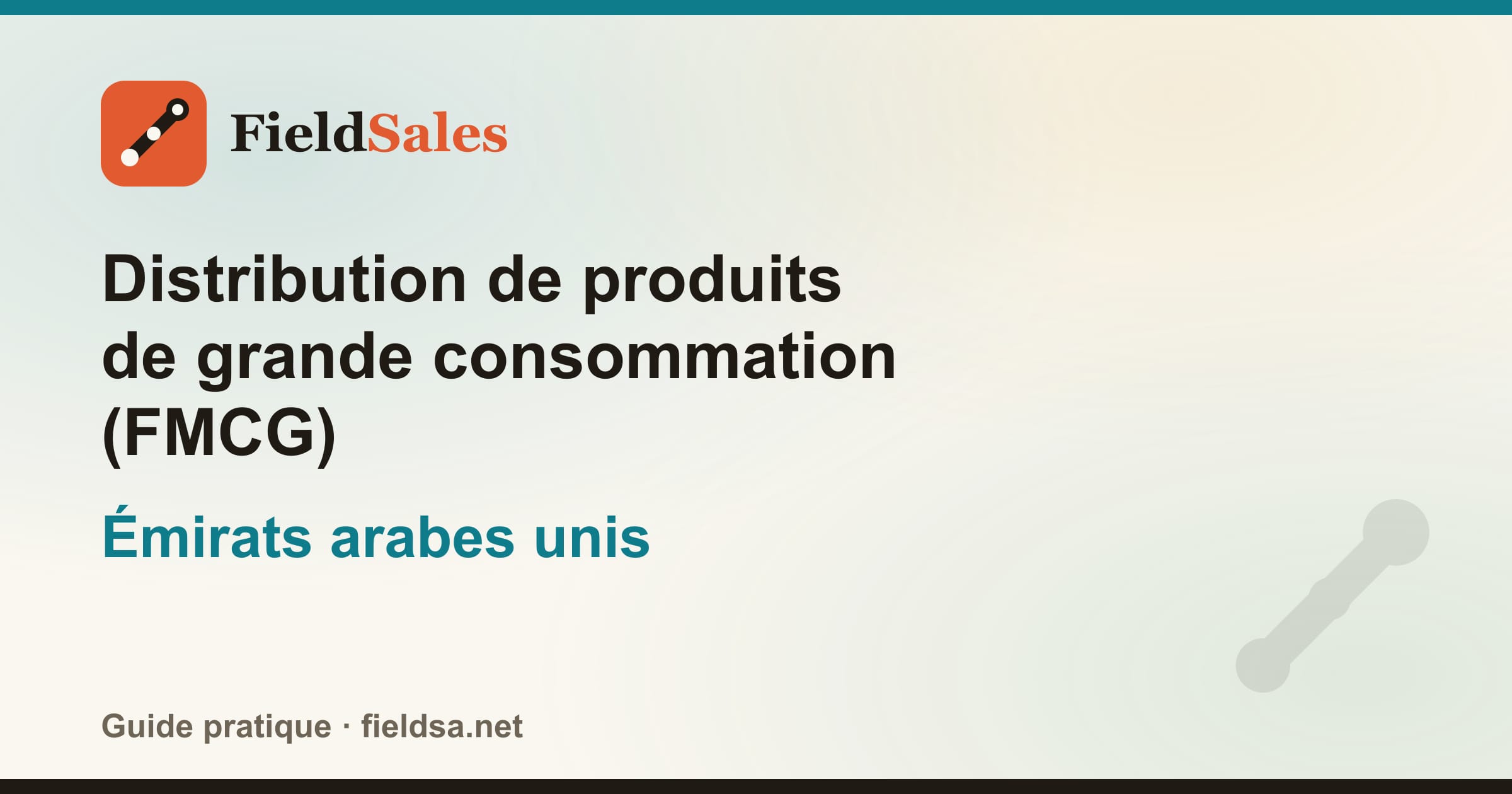 Distribution de produits de grande consommation (FMCG) aux Émirats arabes unis