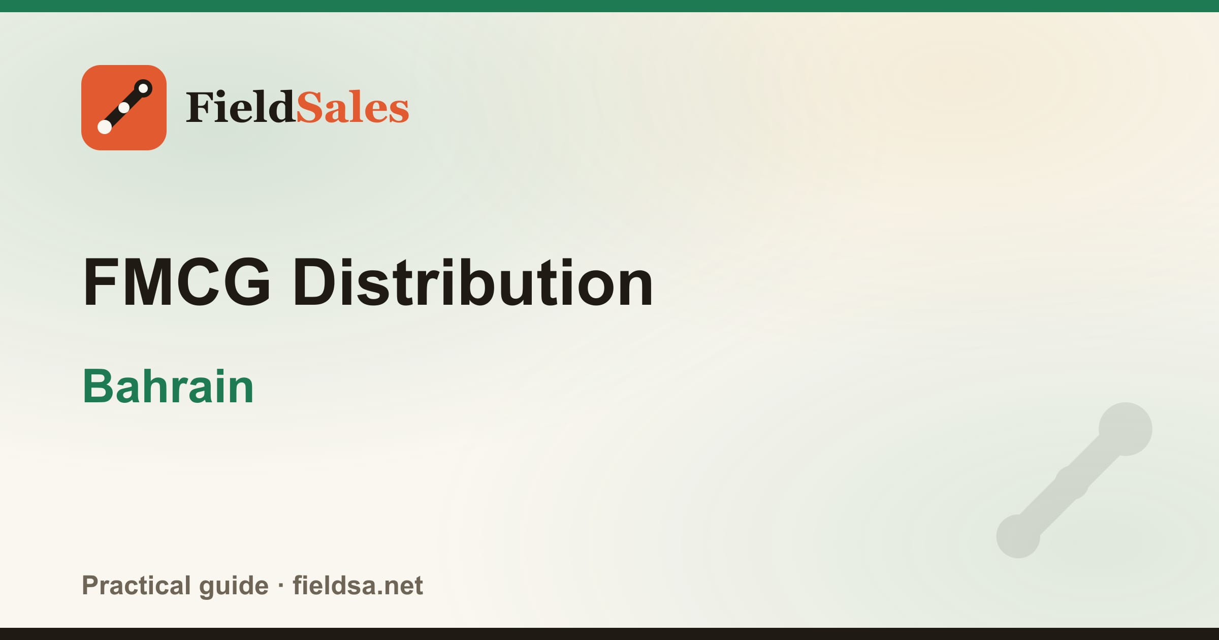 FMCG Distribution in Bahrain