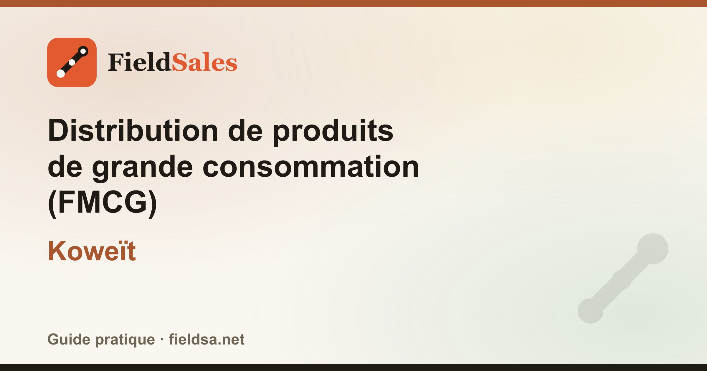 Distribution de produits de grande consommation (FMCG) au Koweït