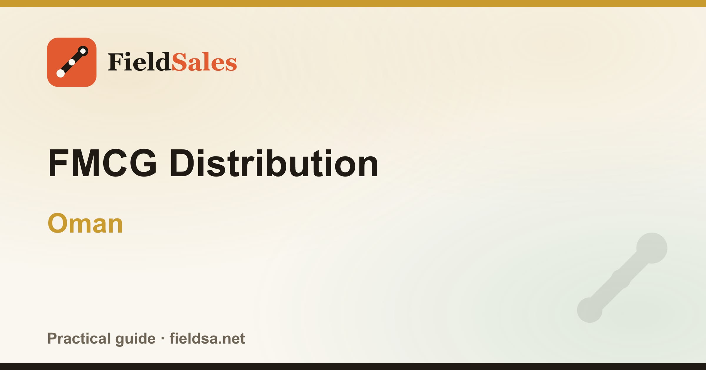 FMCG Distribution in Oman