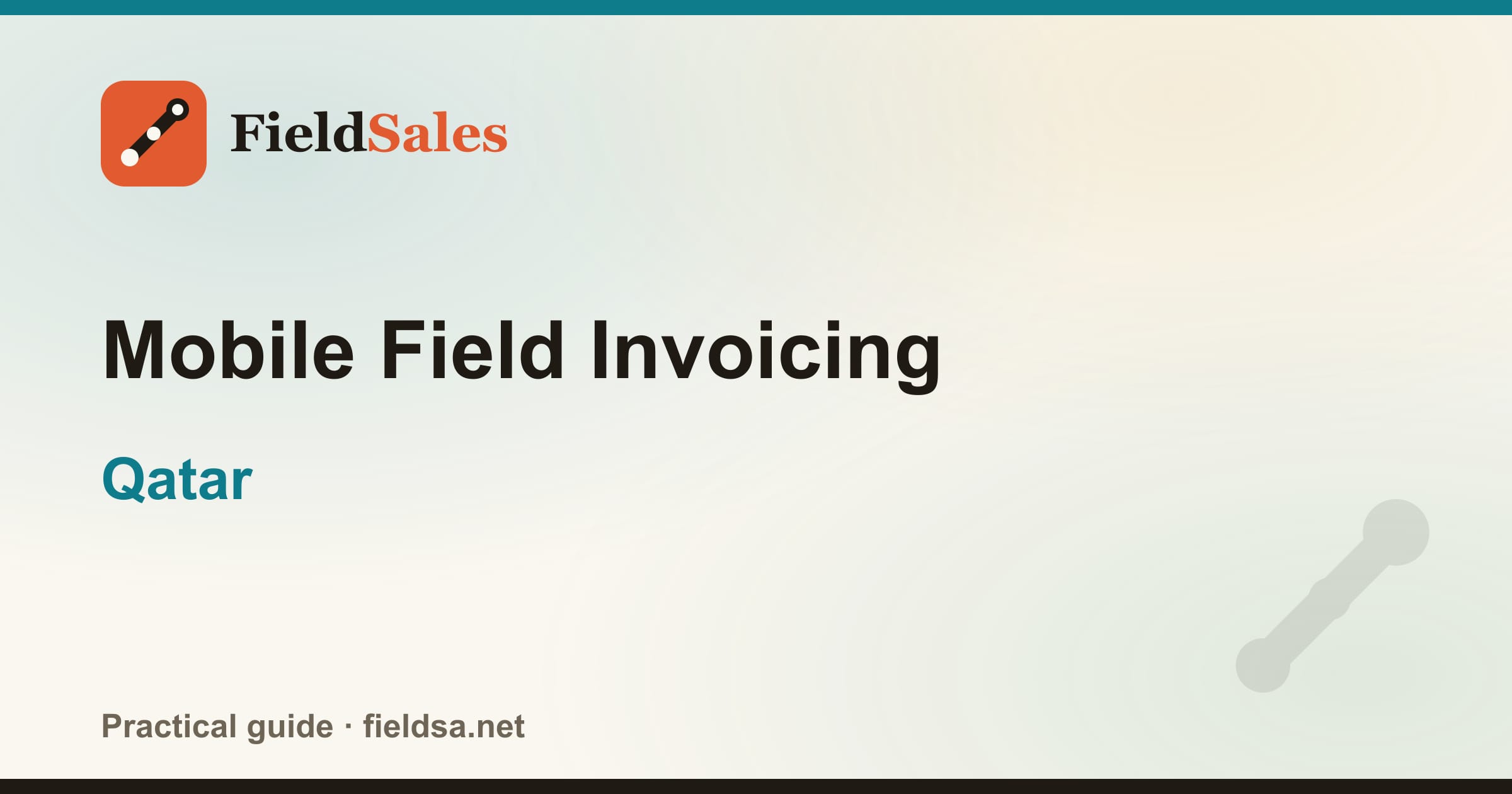 Mobile Field Invoicing in Qatar