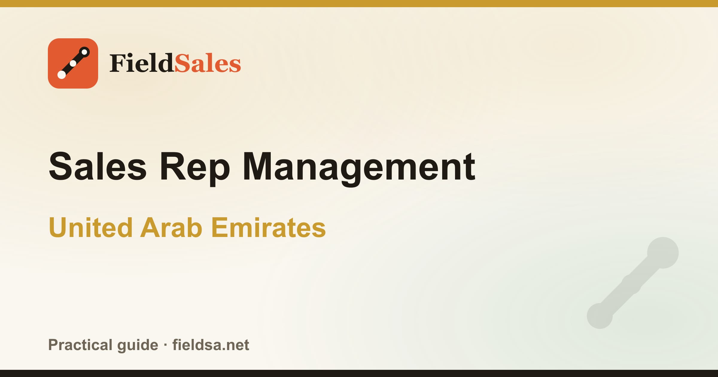 Sales Rep Management in the UAE