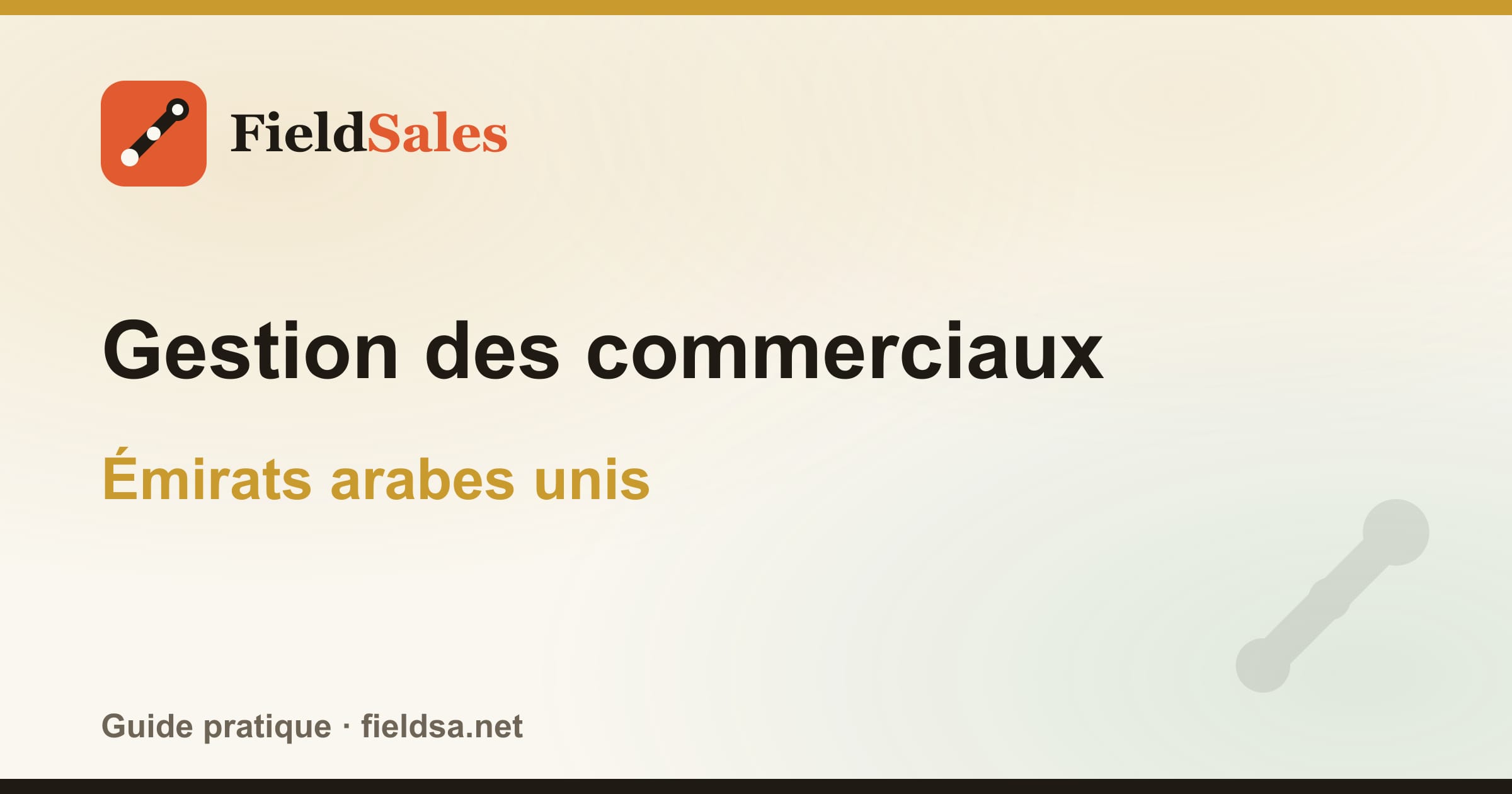 Gestion des commerciaux aux Émirats arabes unis