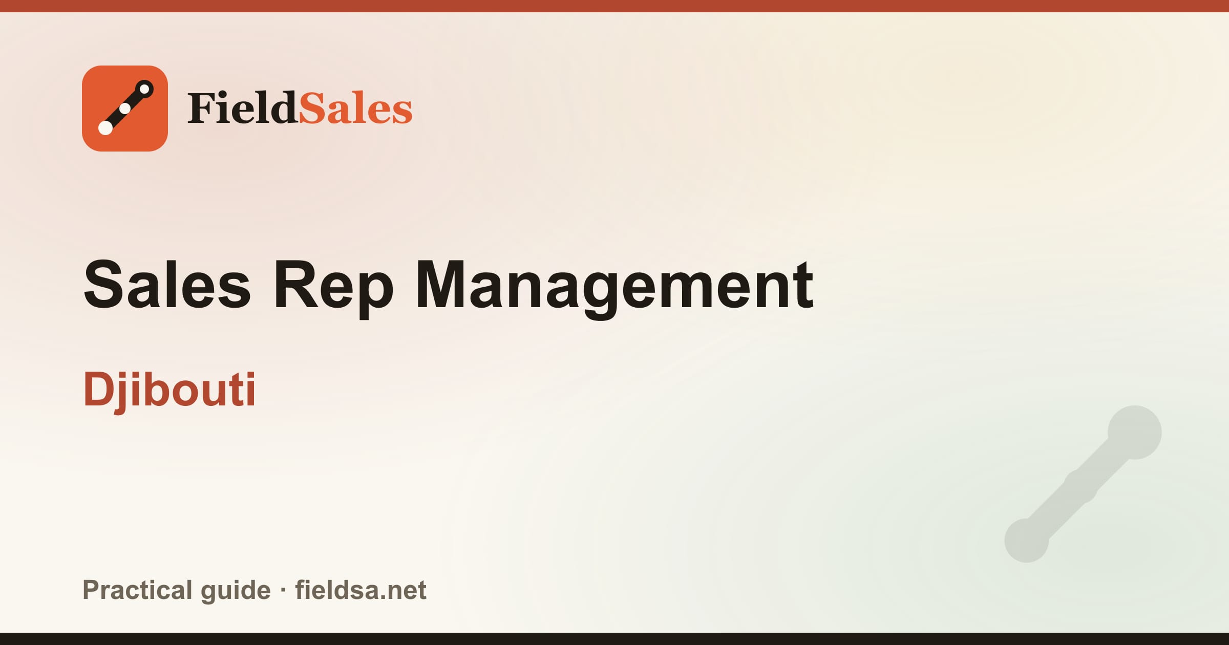Sales Rep Management in Djibouti