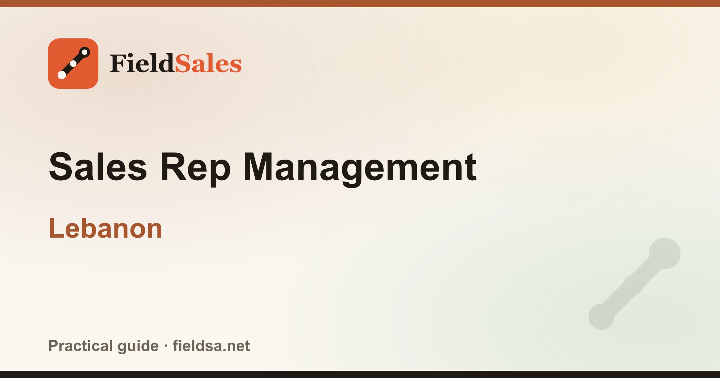 Sales Rep Management in Lebanon