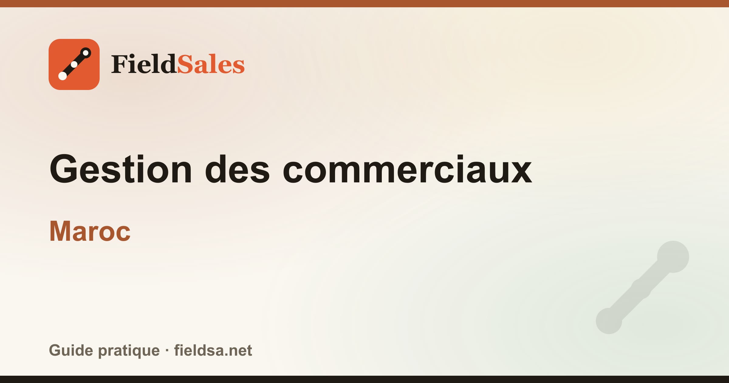 Gestion des commerciaux au Maroc