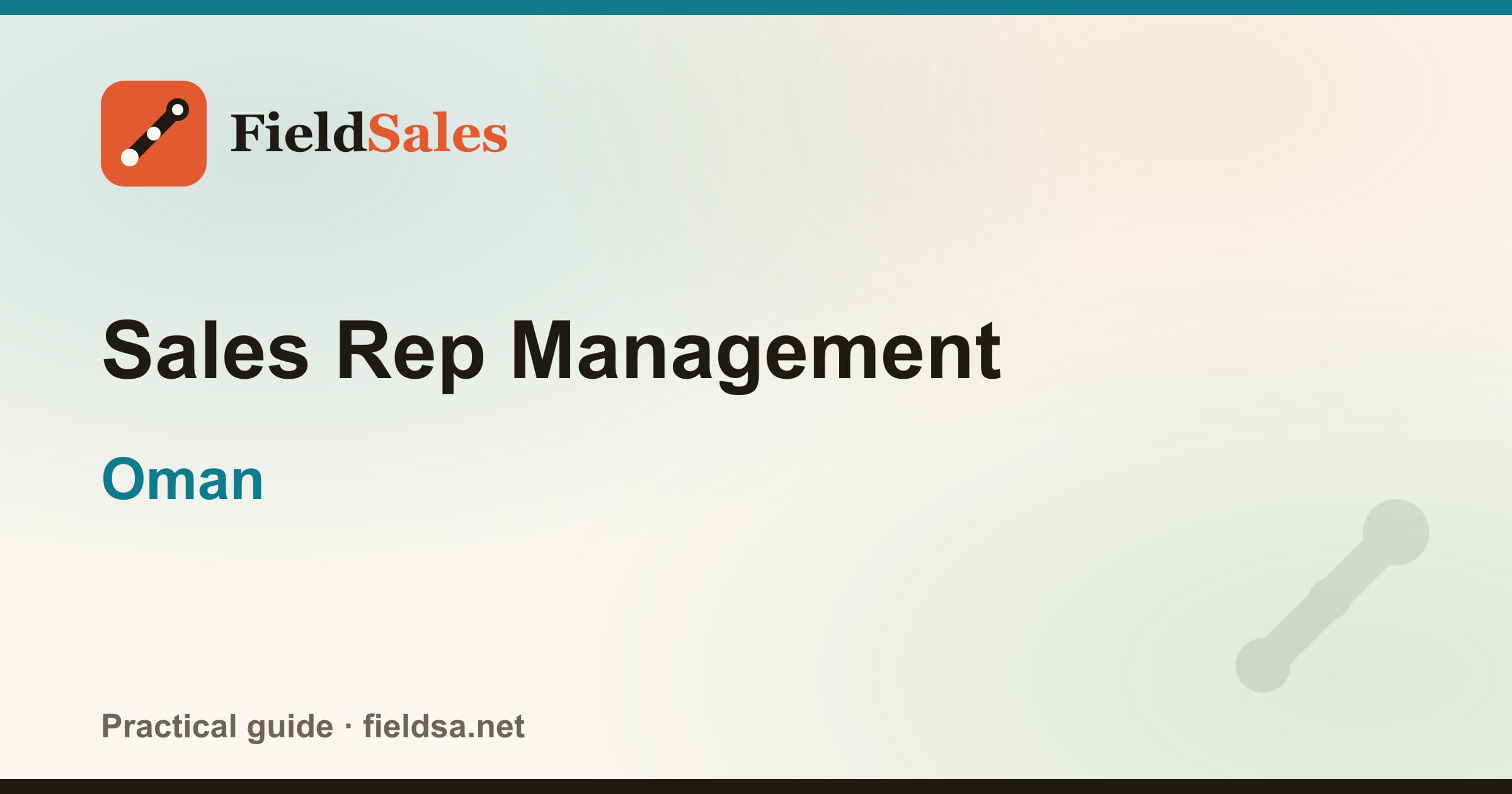 Sales Rep Management in Oman