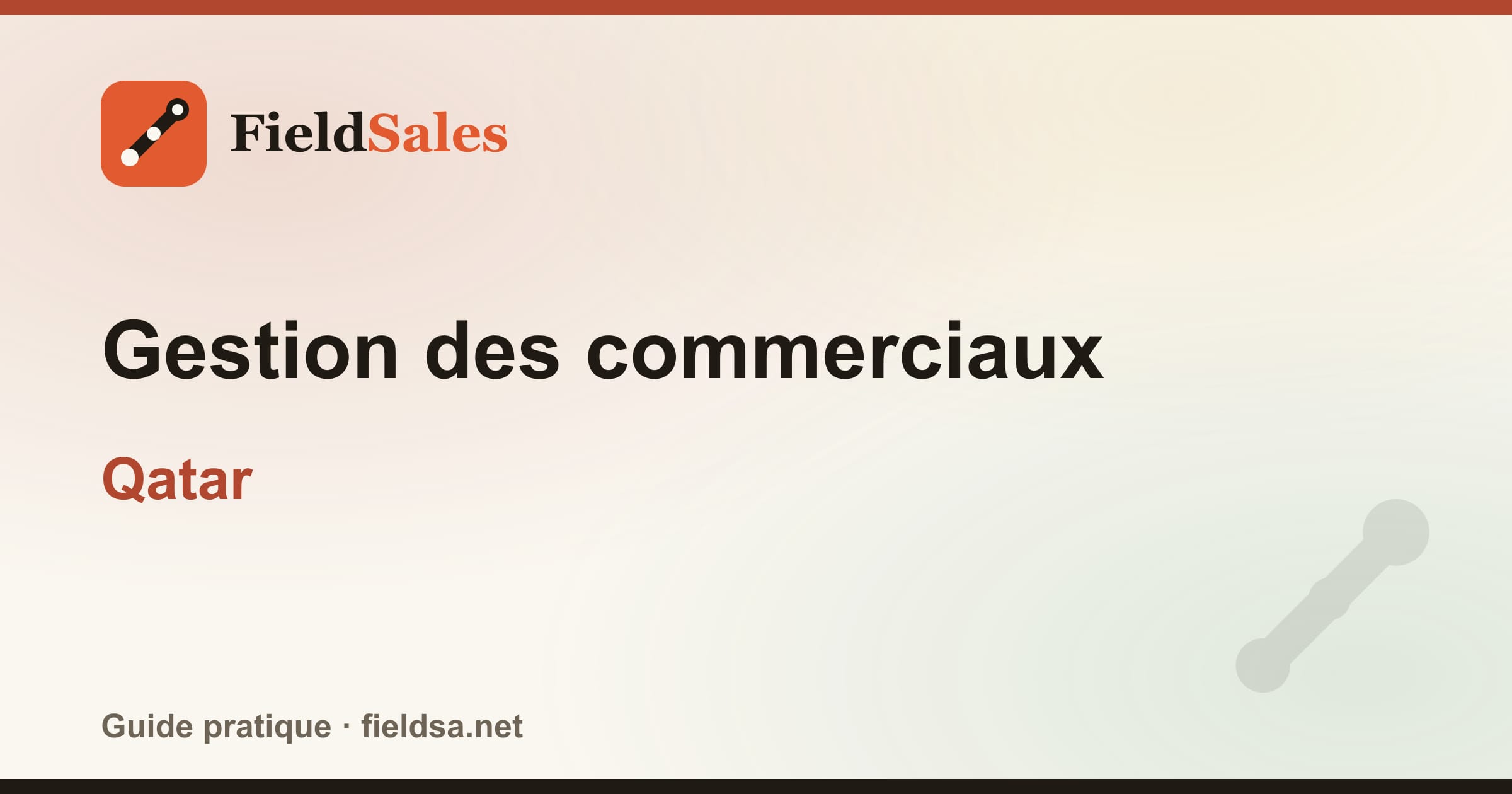 Gestion des commerciaux au Qatar