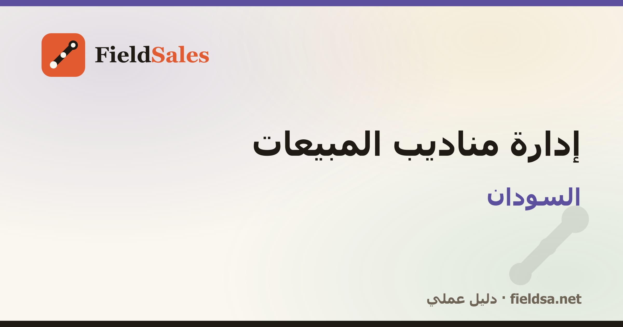 برنامج متابعة المناديب والتحصيل في السودان