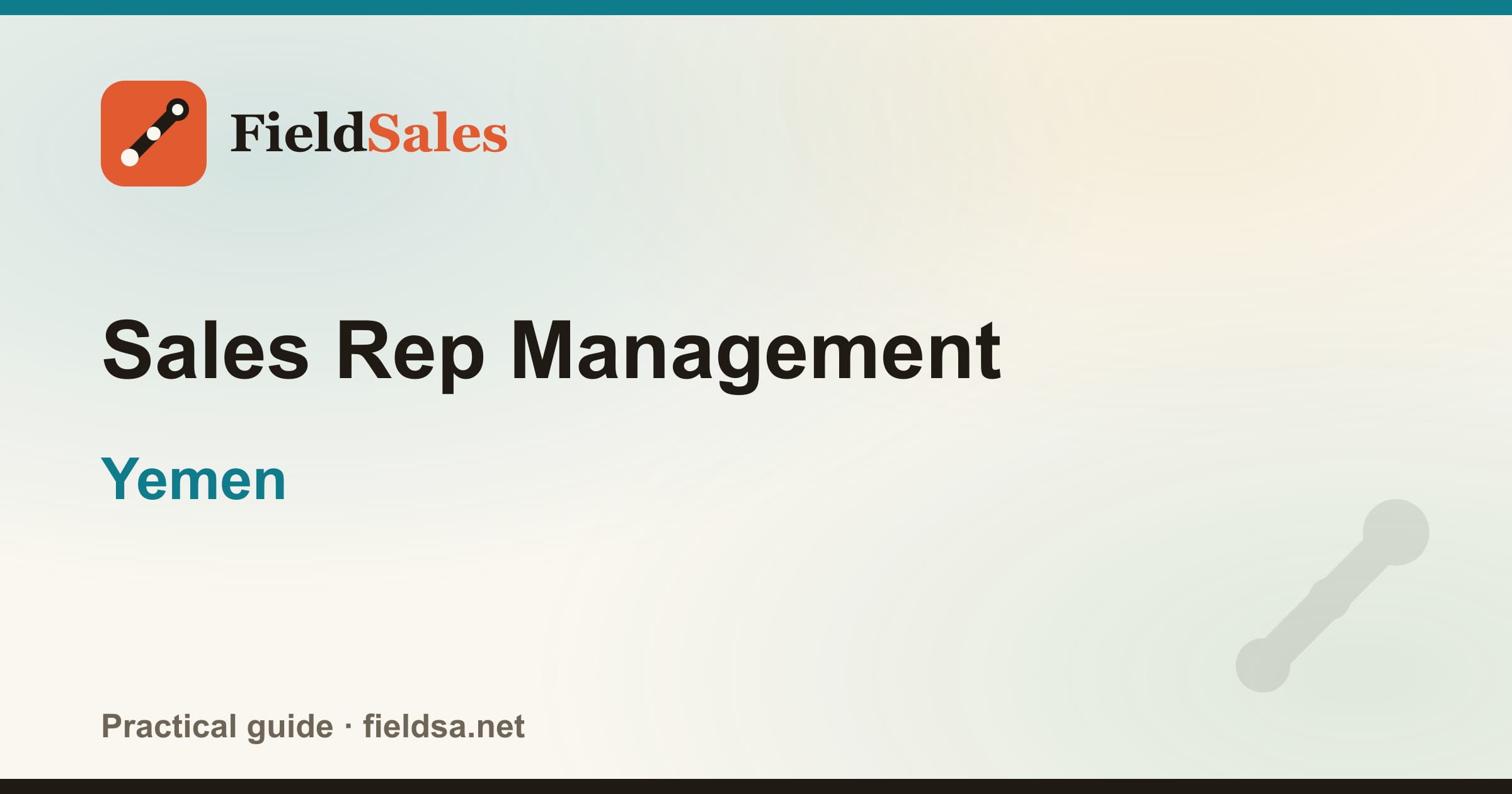 Sales Rep Management in Yemen