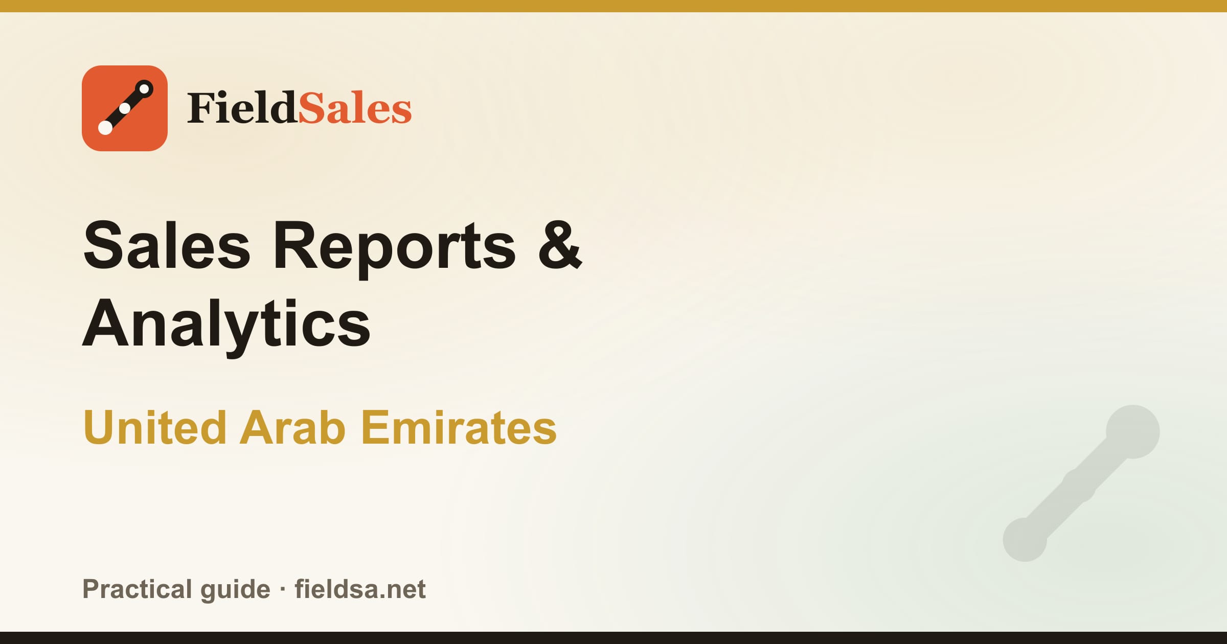 Sales Reports & Analytics in the UAE
