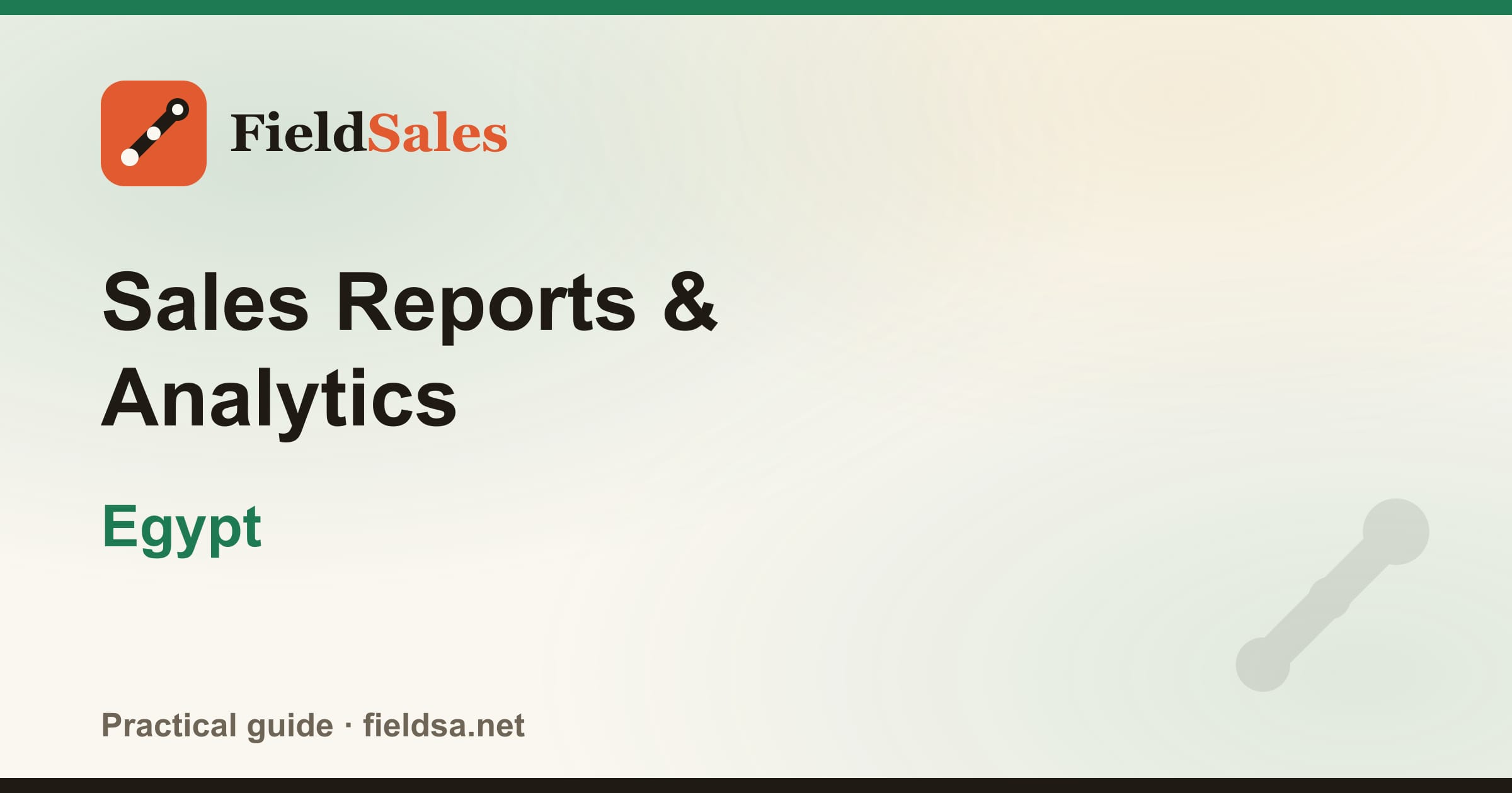 Sales Reports & Analytics in Egypt