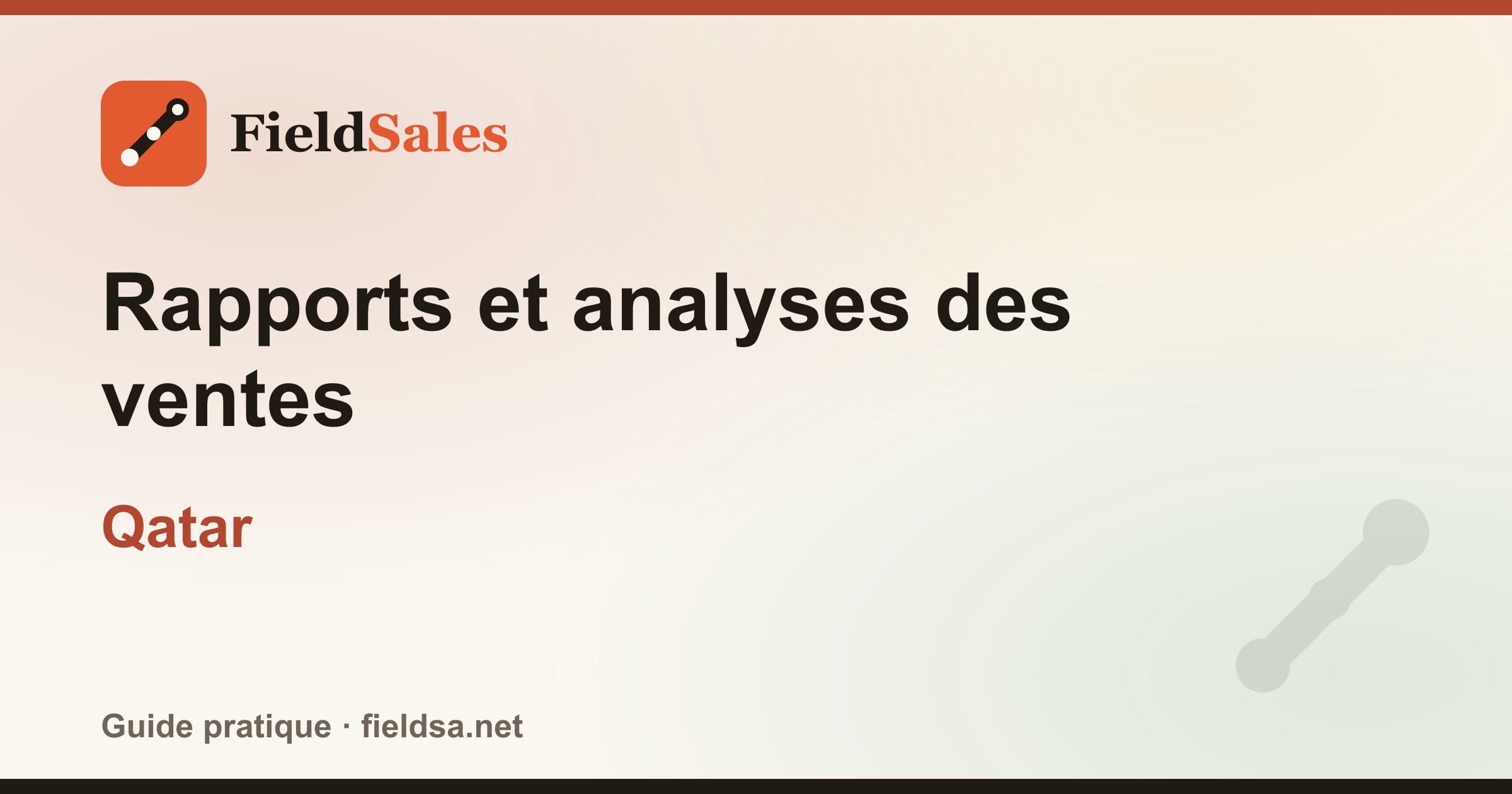 Rapports et analyses des ventes au Qatar