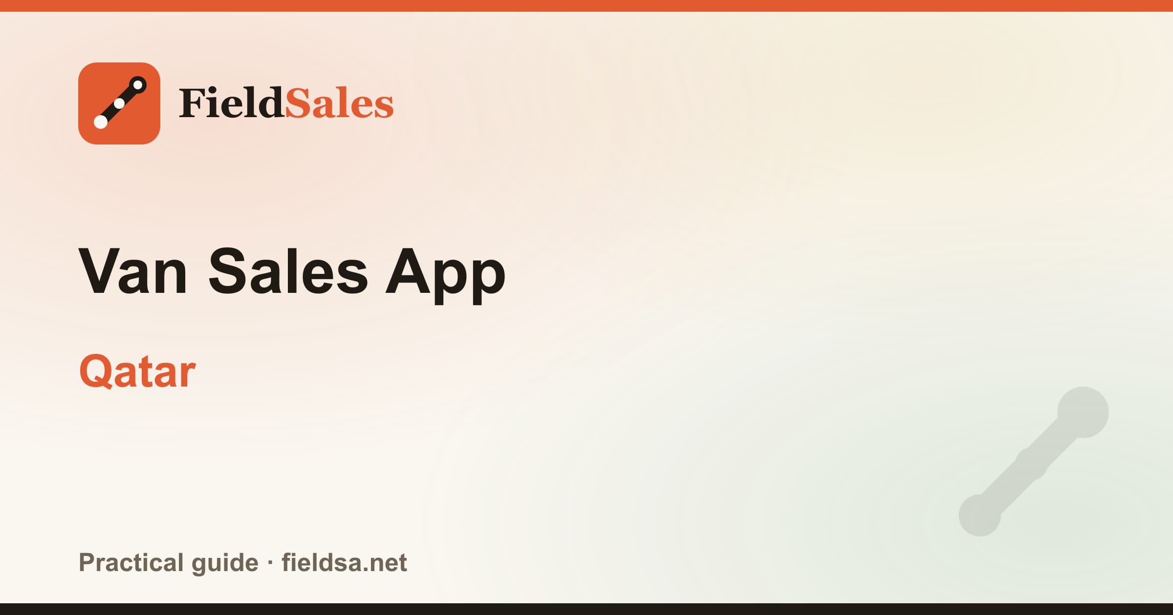 Van Sales App in Qatar
