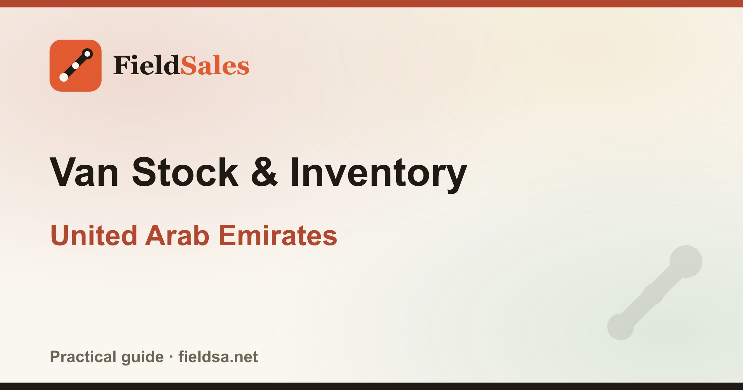 Van Stock & Inventory in the UAE