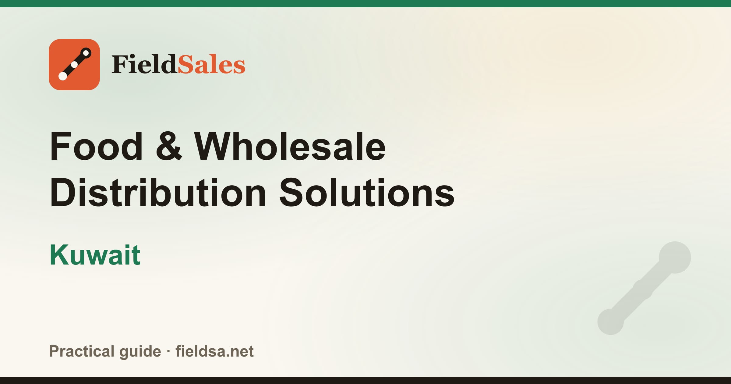 Food & Wholesale Distribution Solutions in Kuwait