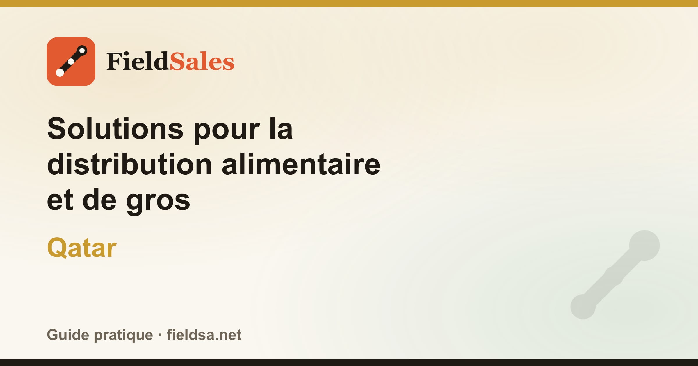 Solutions pour la distribution alimentaire et de gros au Qatar