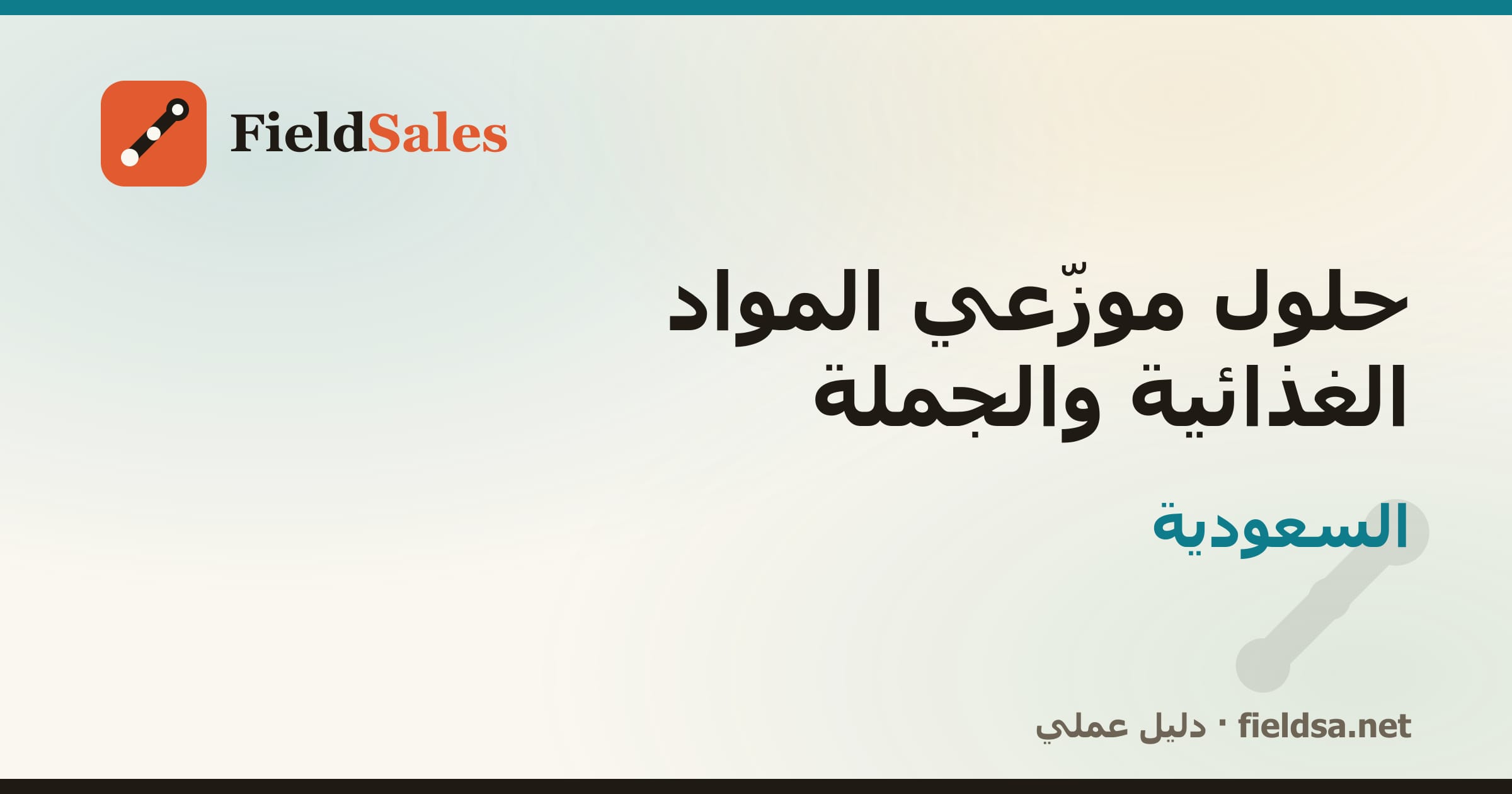 حلول موزّعي المواد الغذائية والجملة في السعودية